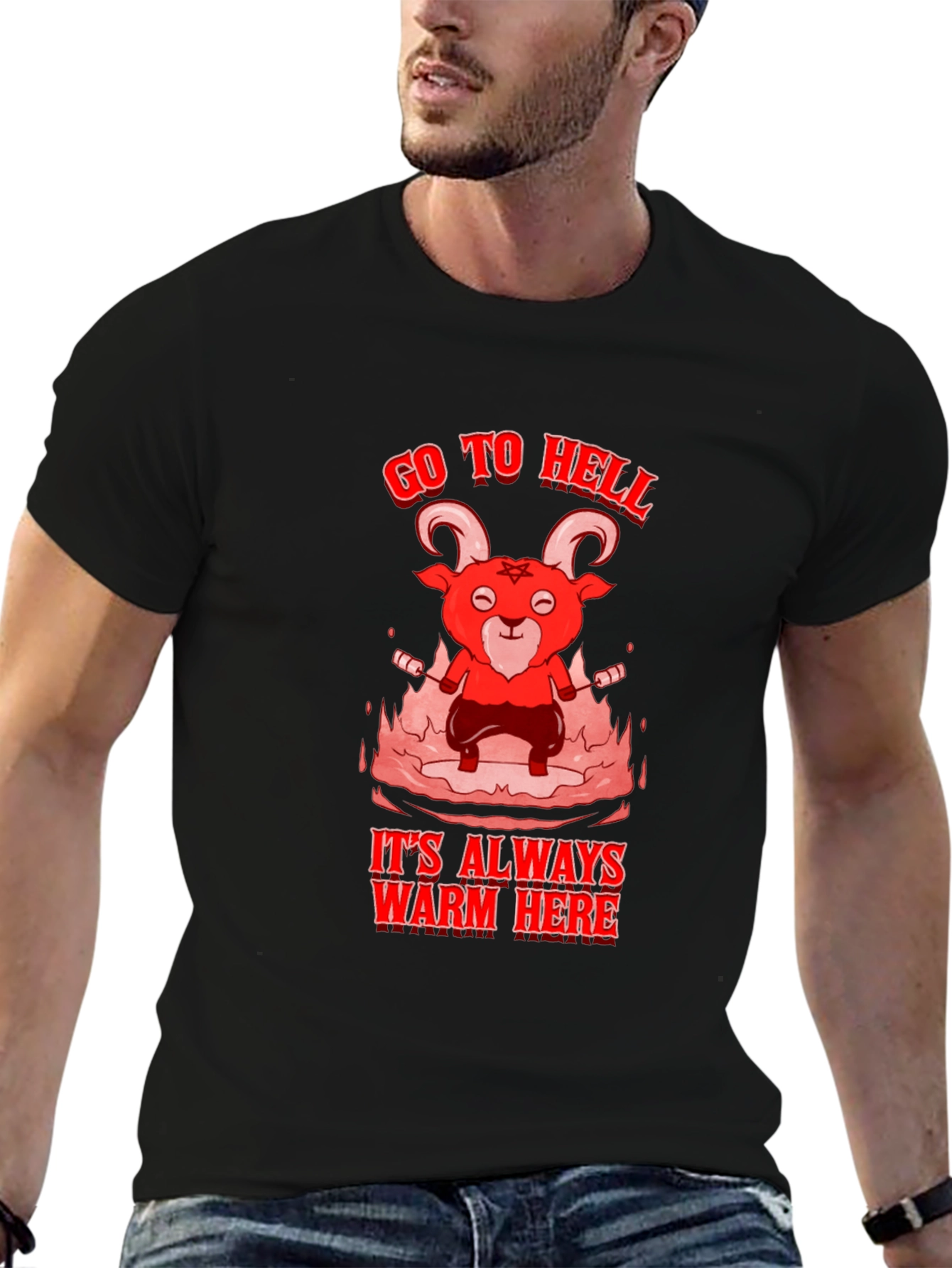 Go to Hell T-Shirt - Warm Here