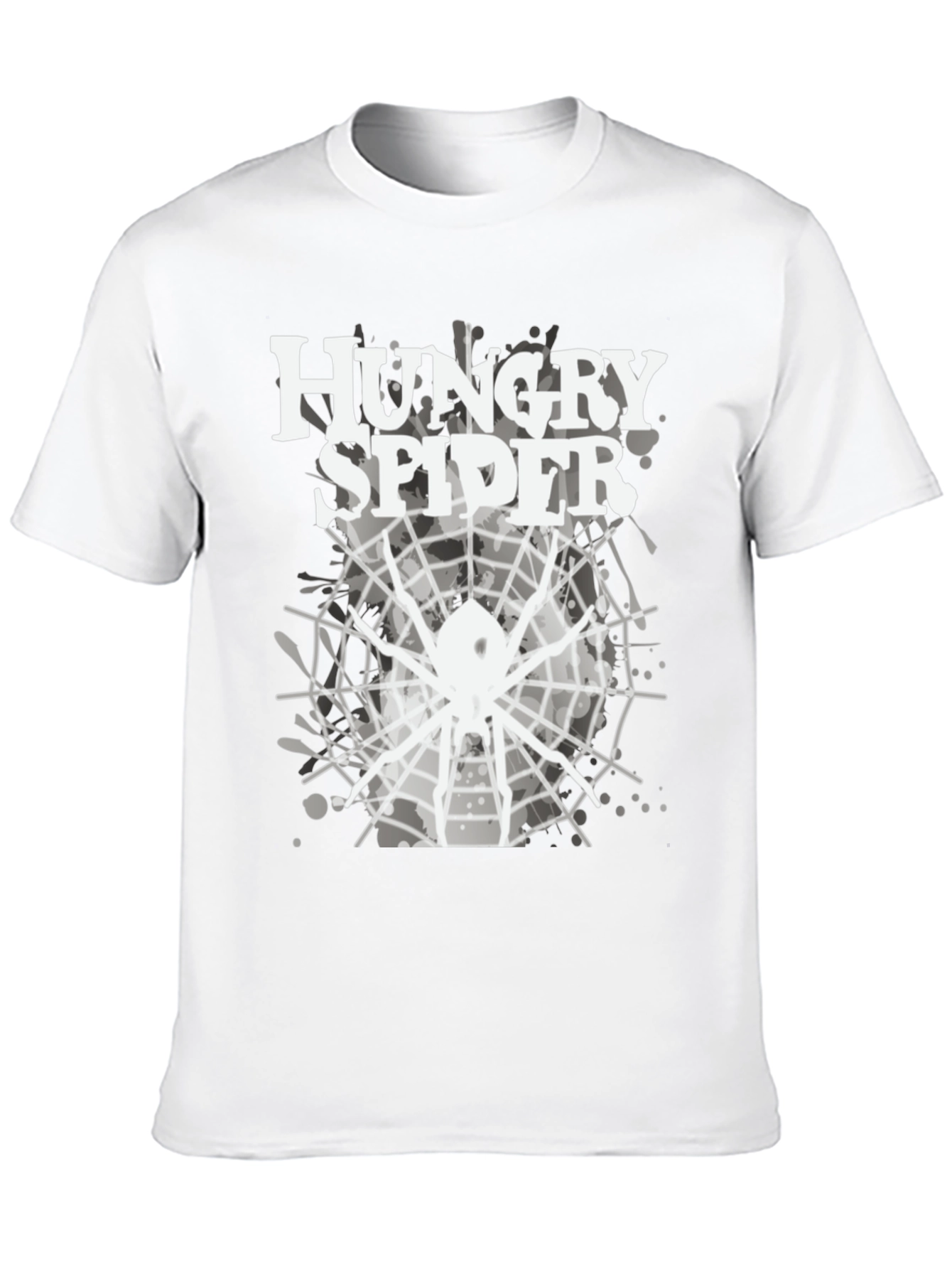 Hungry Spider Graphic Tee - Black Cotton Blend