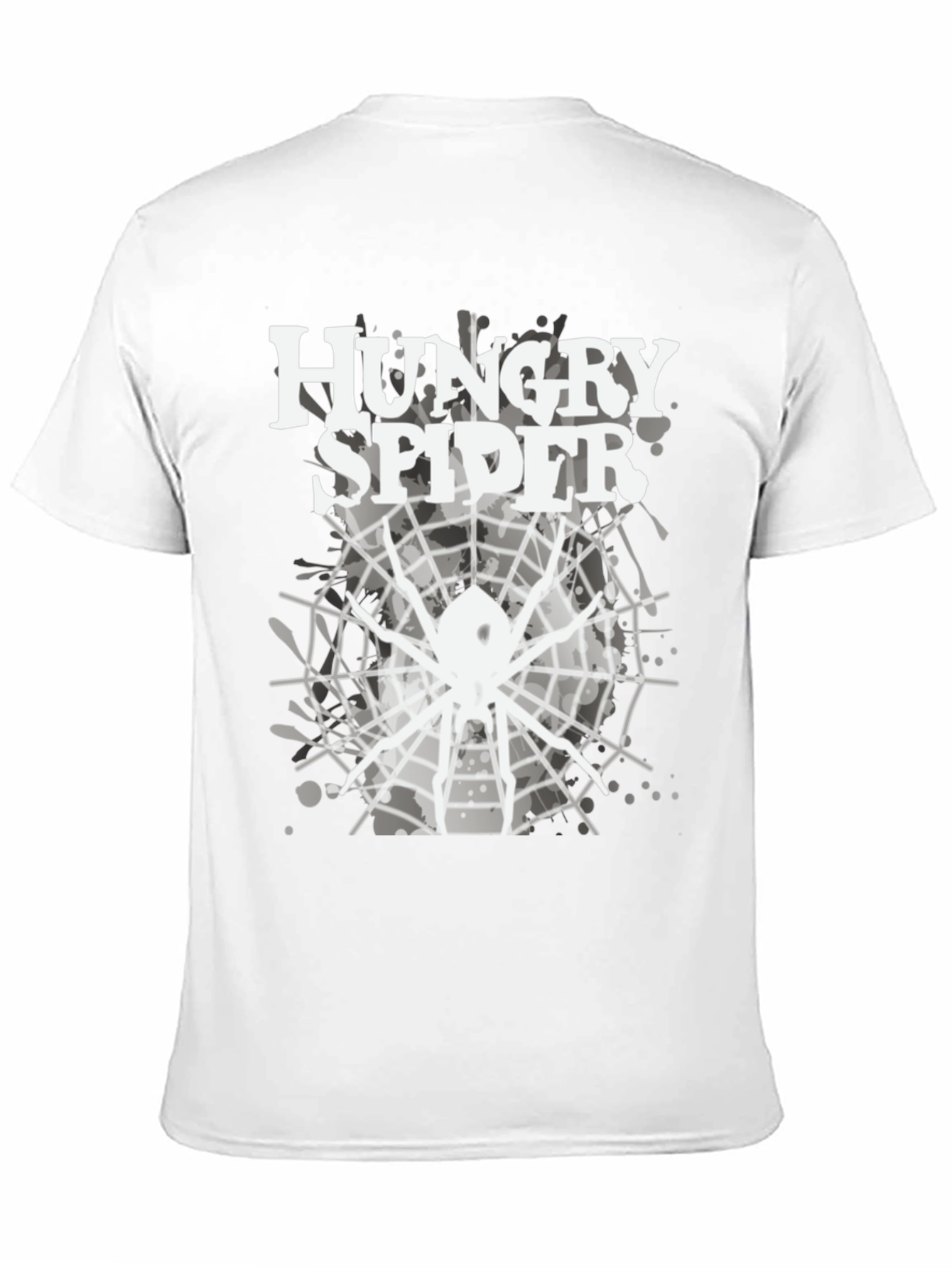 Hungry Spider Graphic Tee - Black Cotton Blend