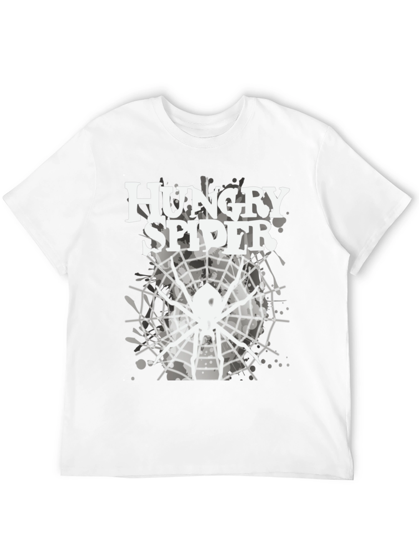 Hungry Spider Graphic Tee - Black Cotton Blend