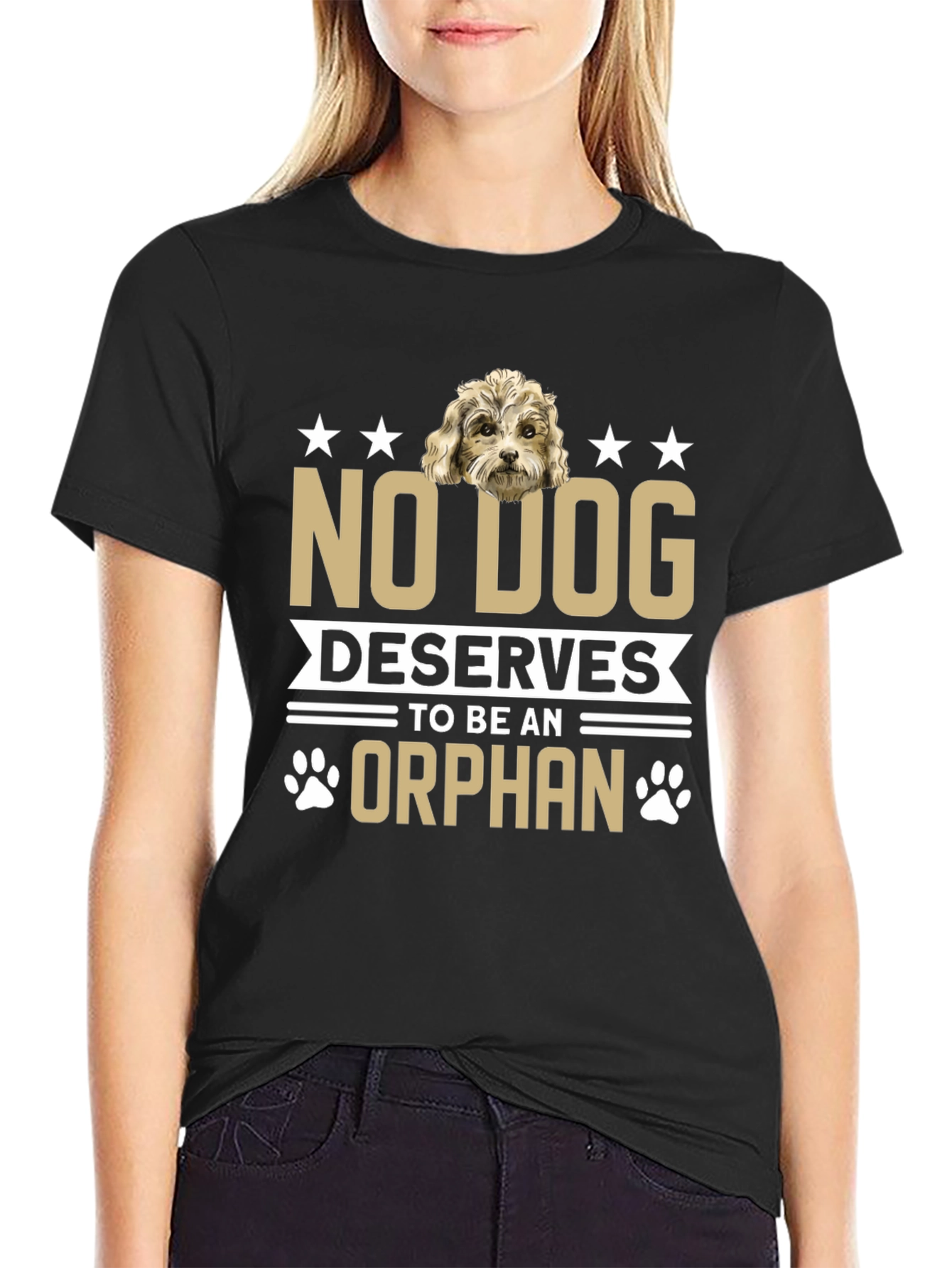 No Dog Deserves to be an Orphan T-Shirt