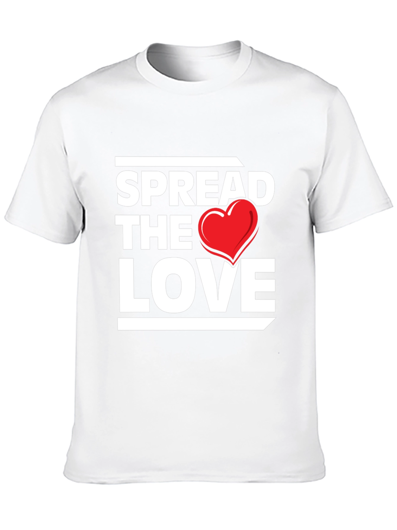 Spread the Love Graphic Tee - Black