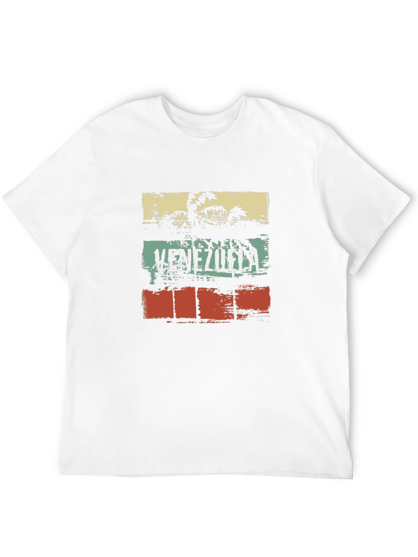 Venezuela Palm Tree T-Shirt Retro Design