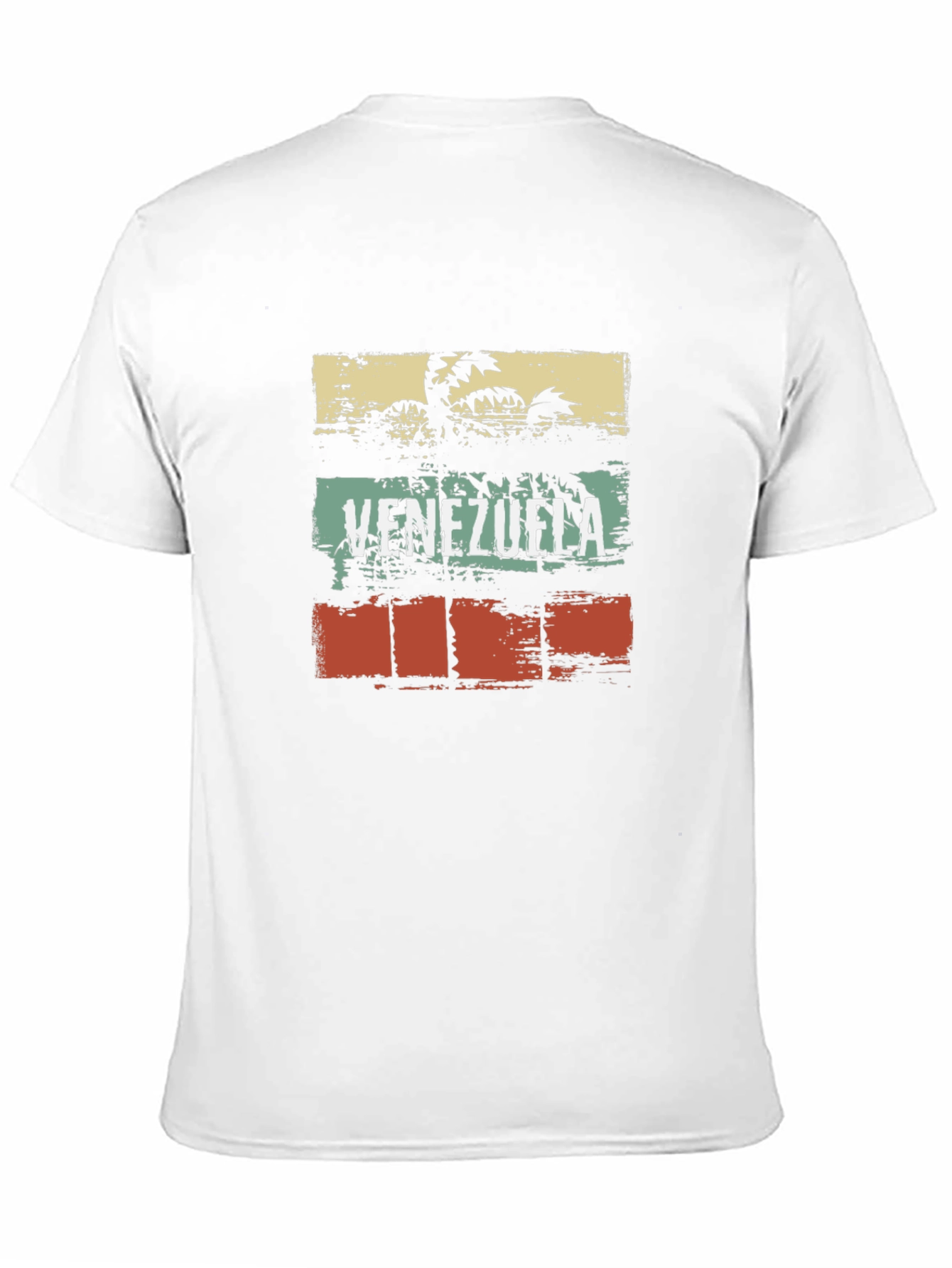 Venezuela Palm Tree T-Shirt Retro Design