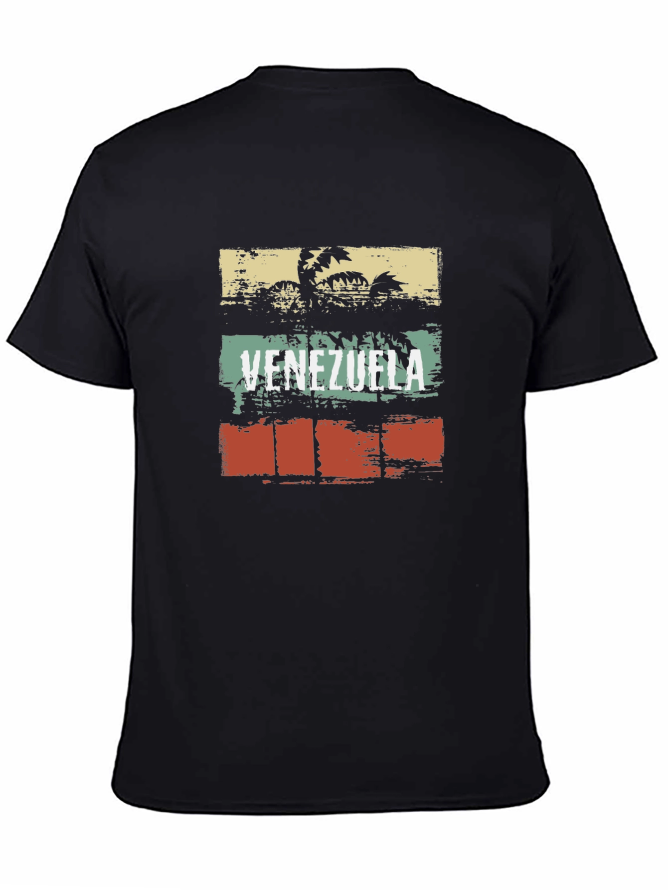 Venezuela Palm Tree T-Shirt Retro Design