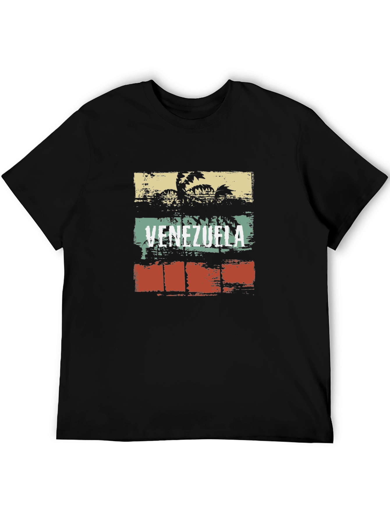 Venezuela Palm Tree T-Shirt Retro Design