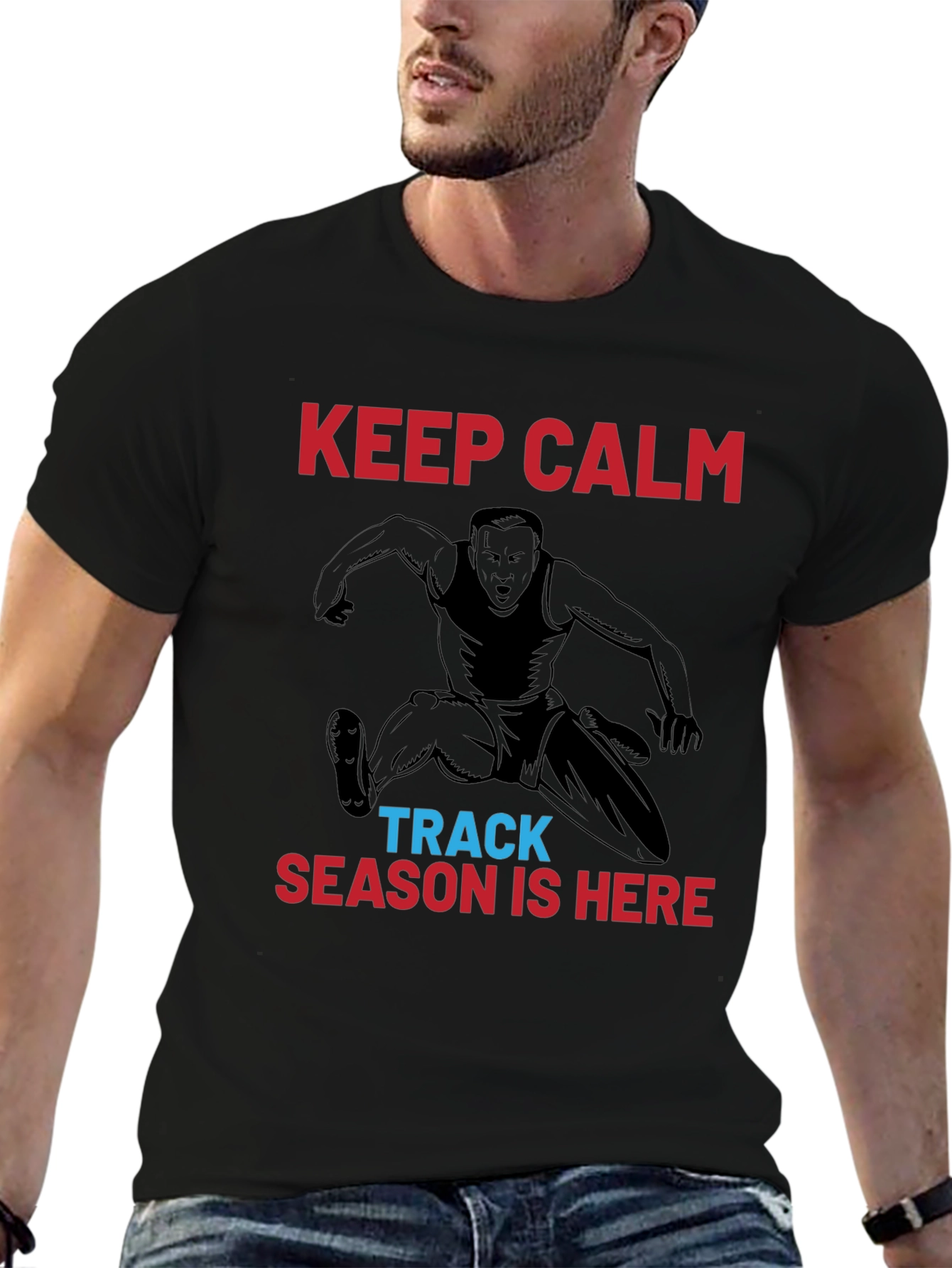 Keep Calm Track Season T-Shirt