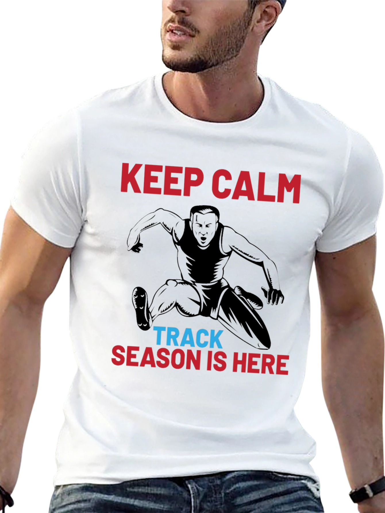 Keep Calm Track Season T-Shirt