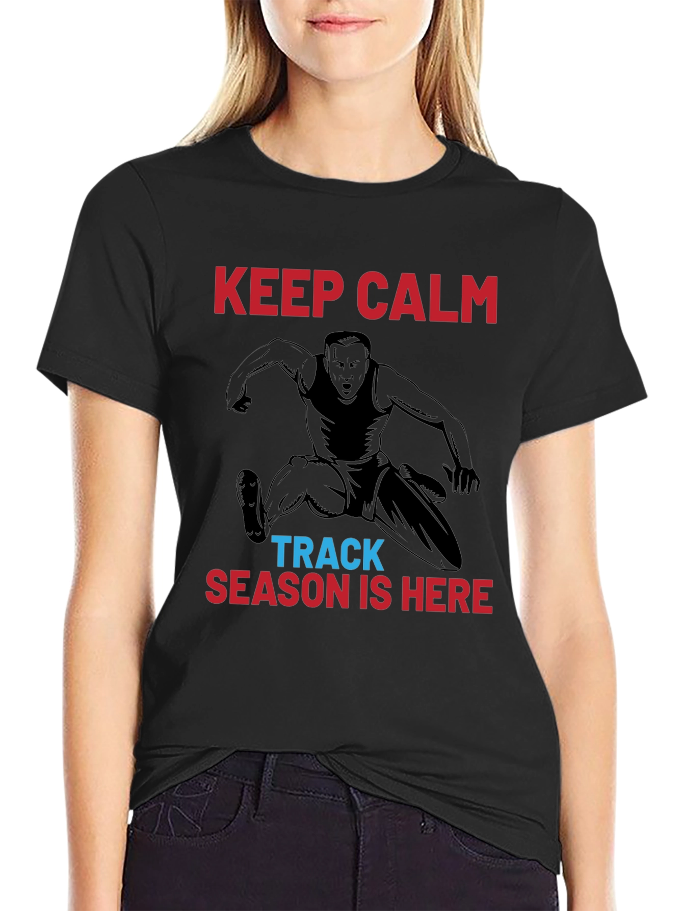 Keep Calm Track Season T-Shirt