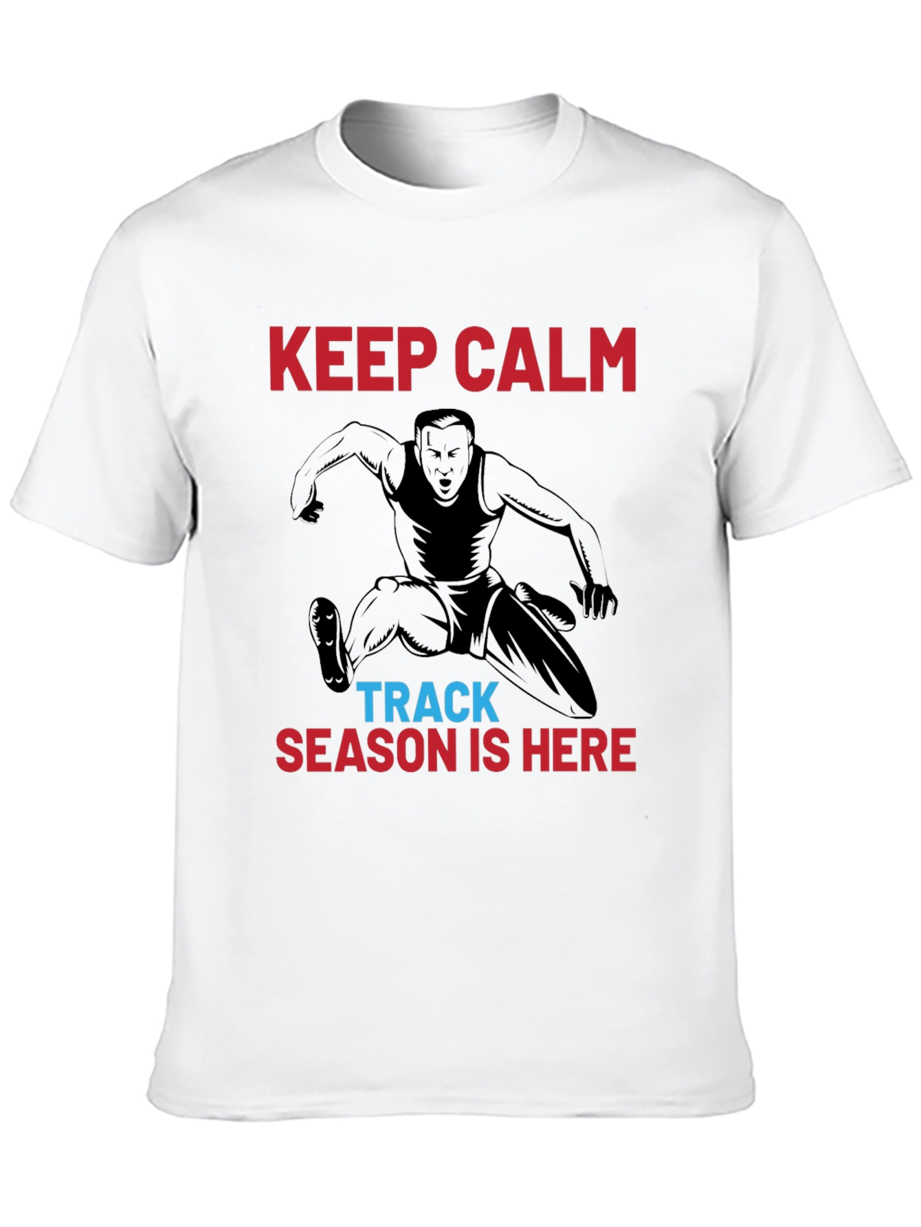 Keep Calm Track Season T-Shirt