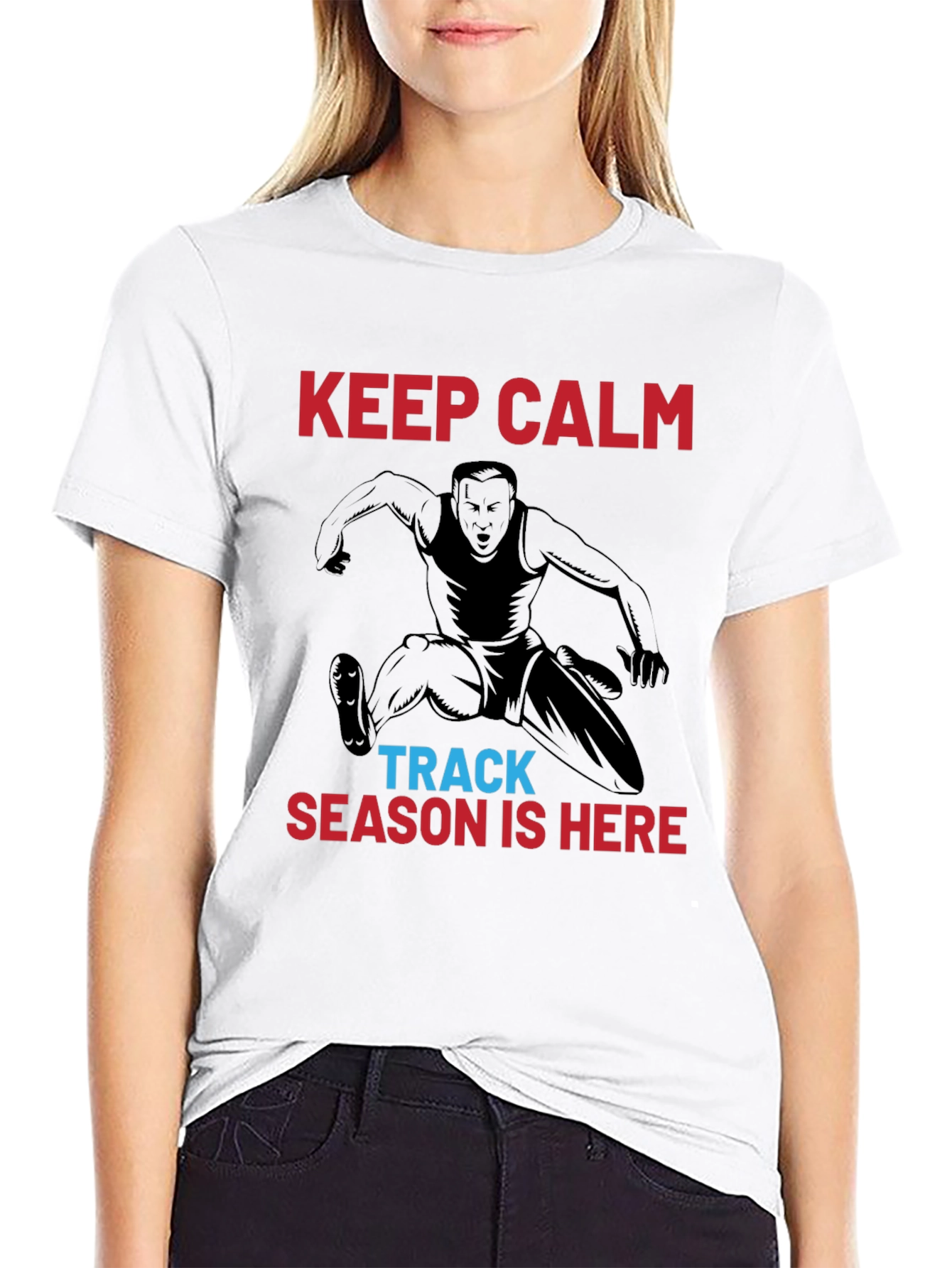 Keep Calm Track Season T-Shirt