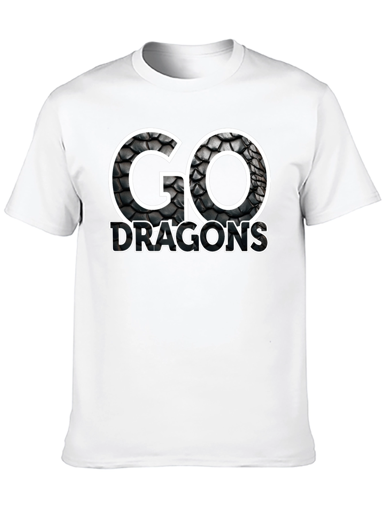 Go Dragons Graphic Tee - Black
