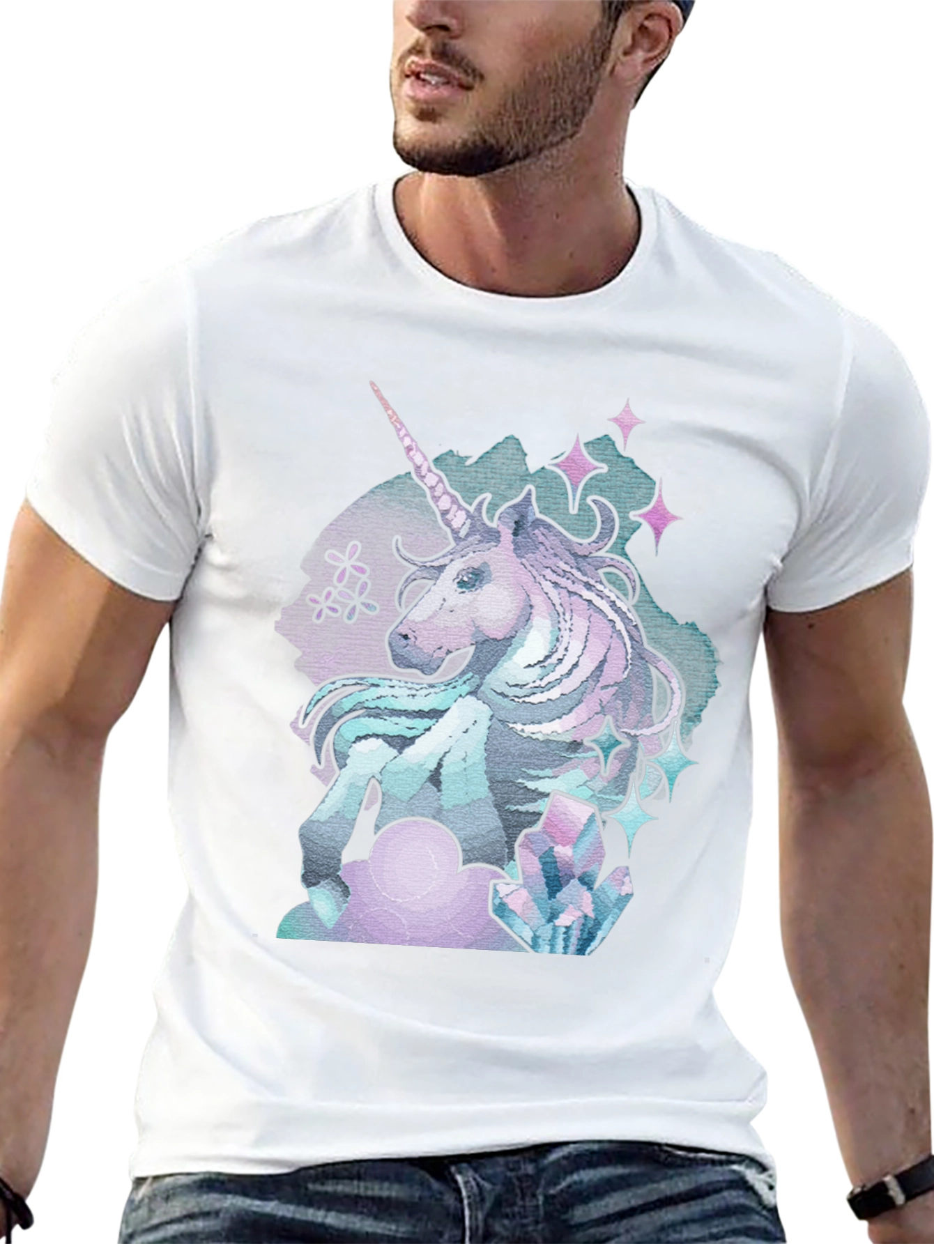 Unicorn Graphic T-Shirt - Magical Design