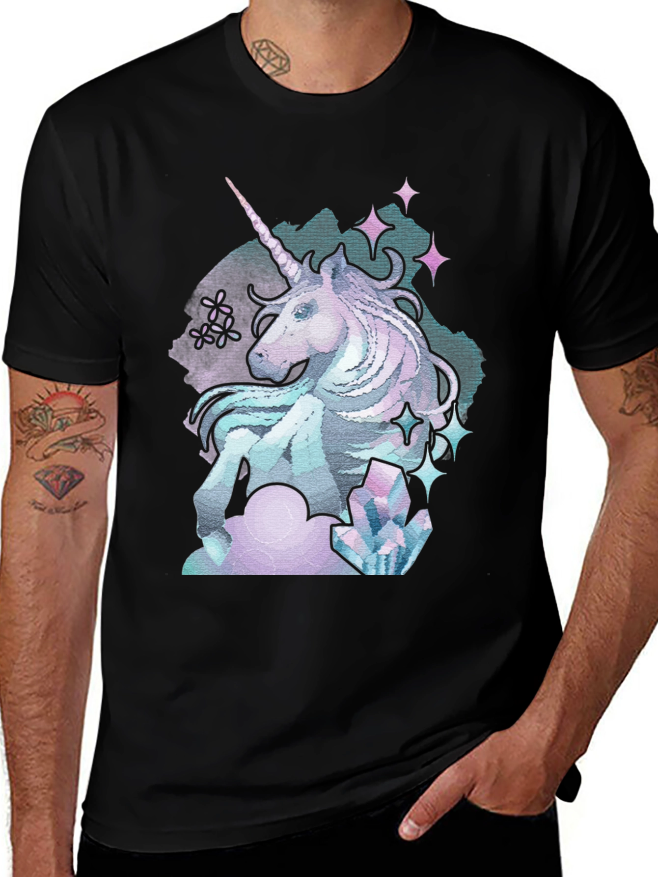 Unicorn Graphic T-Shirt - Magical Design