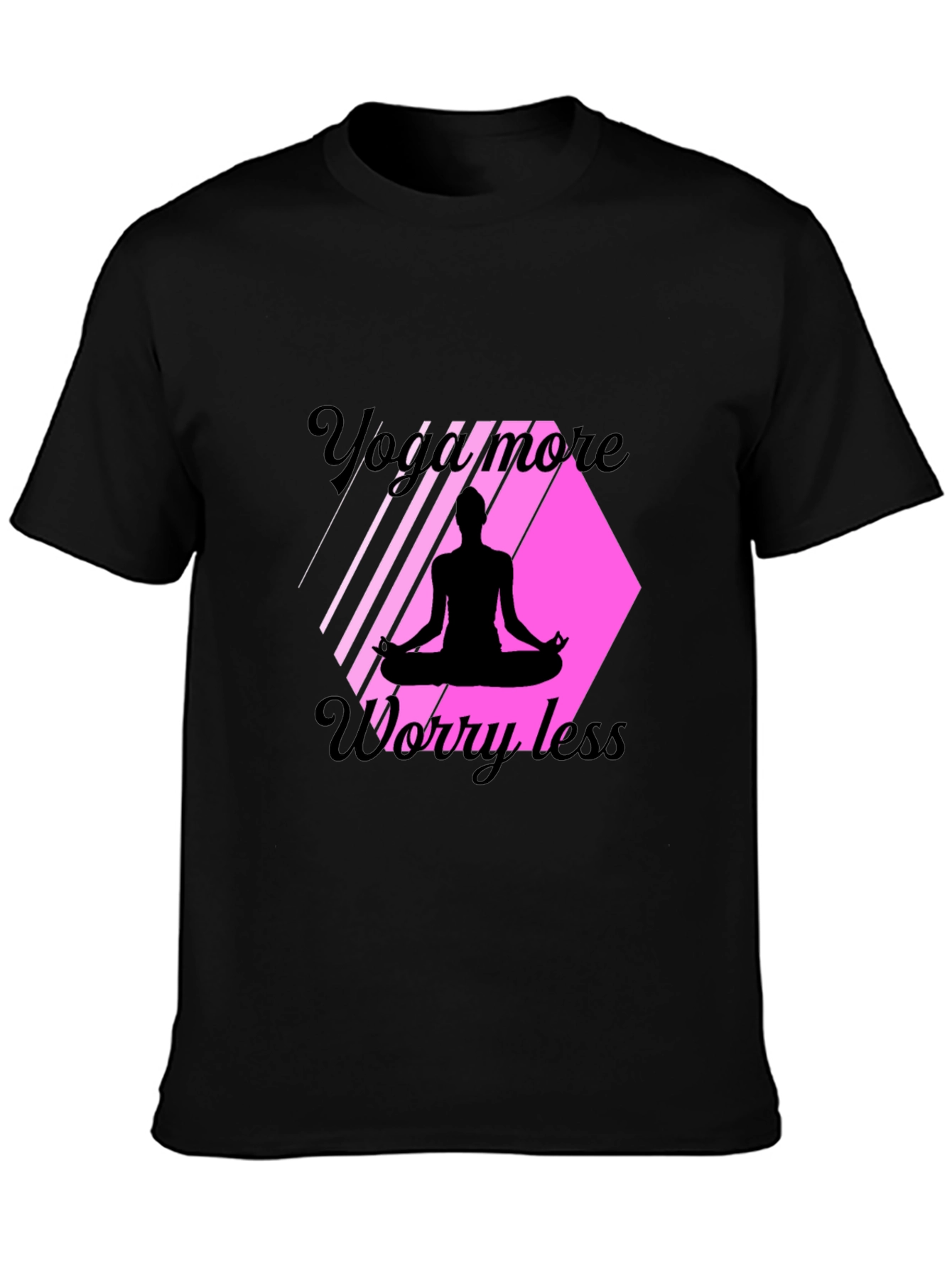 Yoga More Worry Less T-Shirt