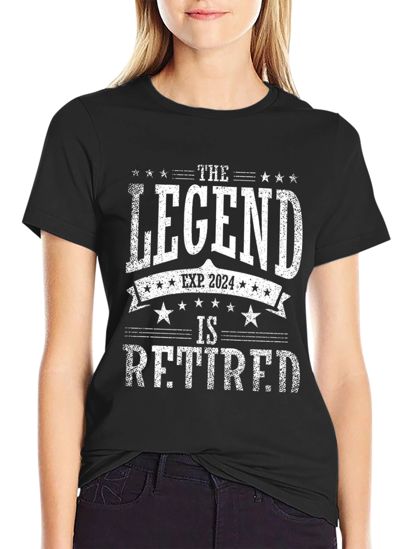 The Legend Retired 2024 Graphic T-Shirt