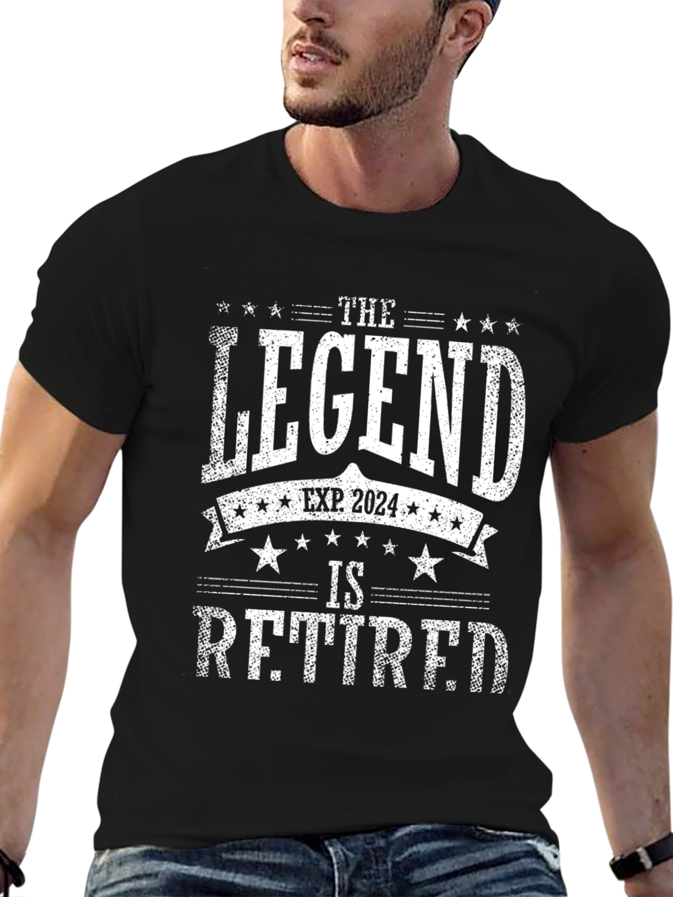 The Legend Retired 2024 Graphic T-Shirt