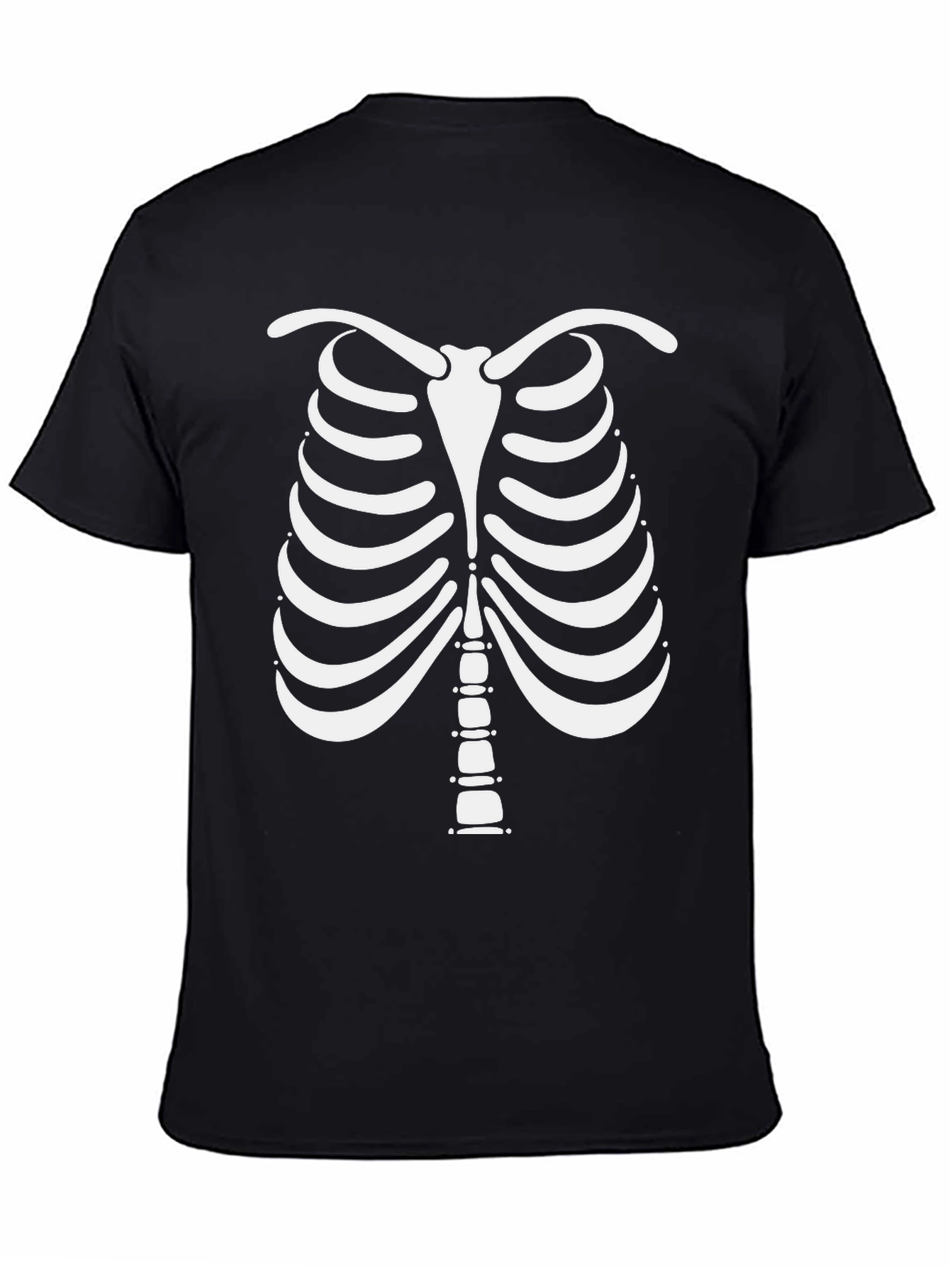 Skeleton Rib Cage T-Shirt - Halloween Costume Tee