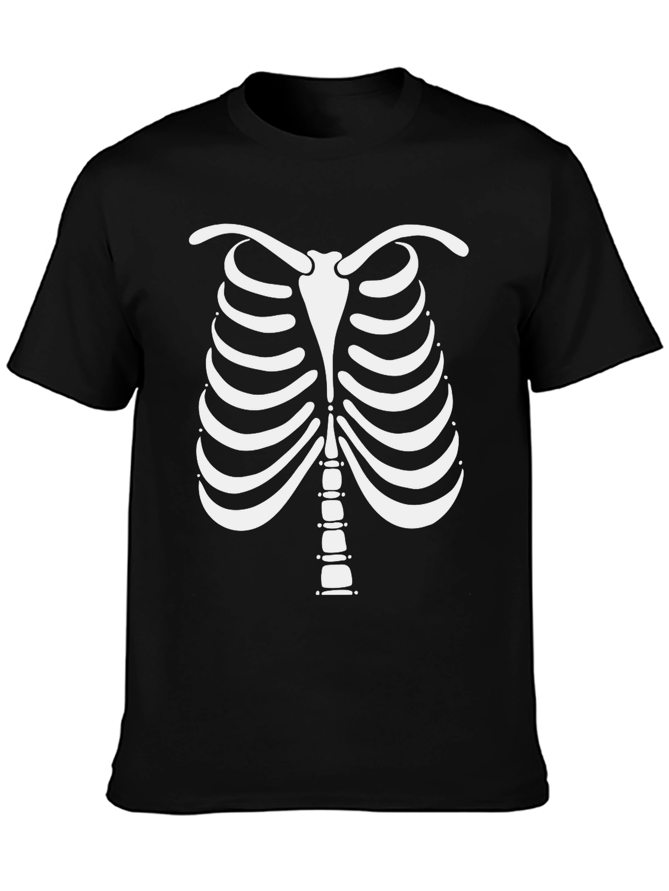 Skeleton Rib Cage T-Shirt - Halloween Costume Tee