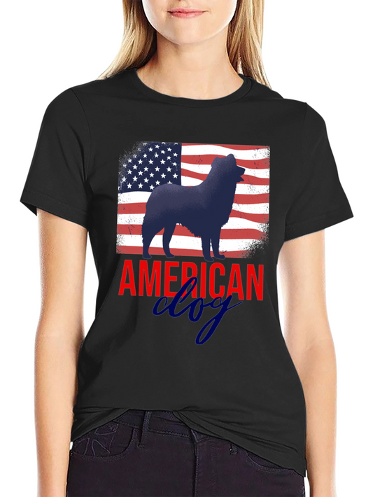 American Dog Patriotic T-Shirt