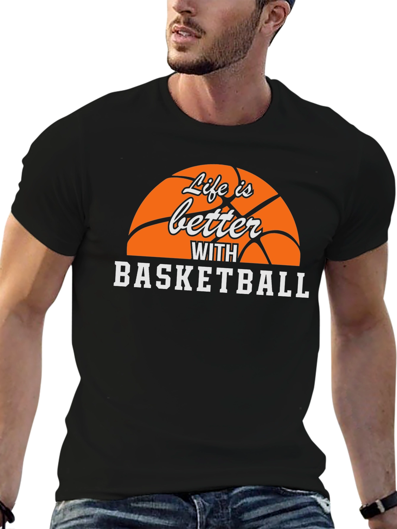 Life is Better with Basketball Graphic Tee