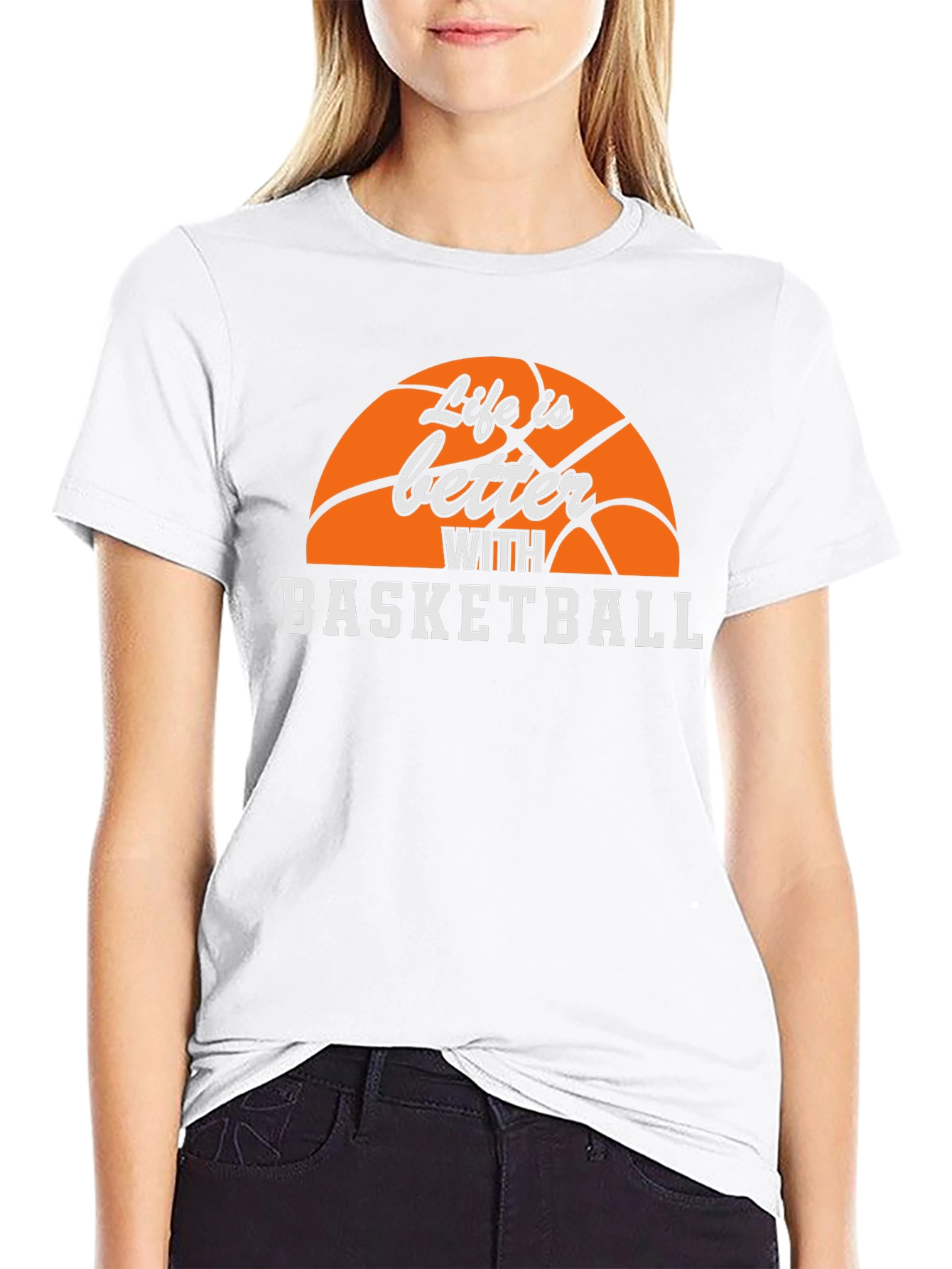 Life is Better with Basketball Graphic Tee