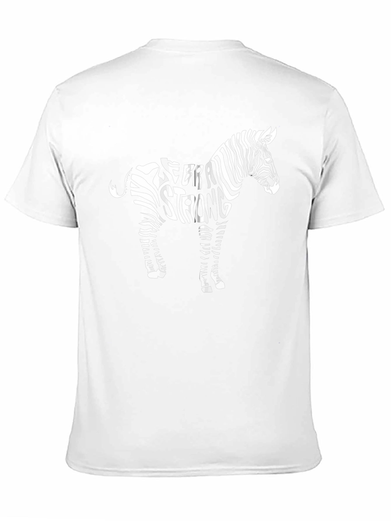 Zebra Strong Graphic Tee - Bold Animal Print