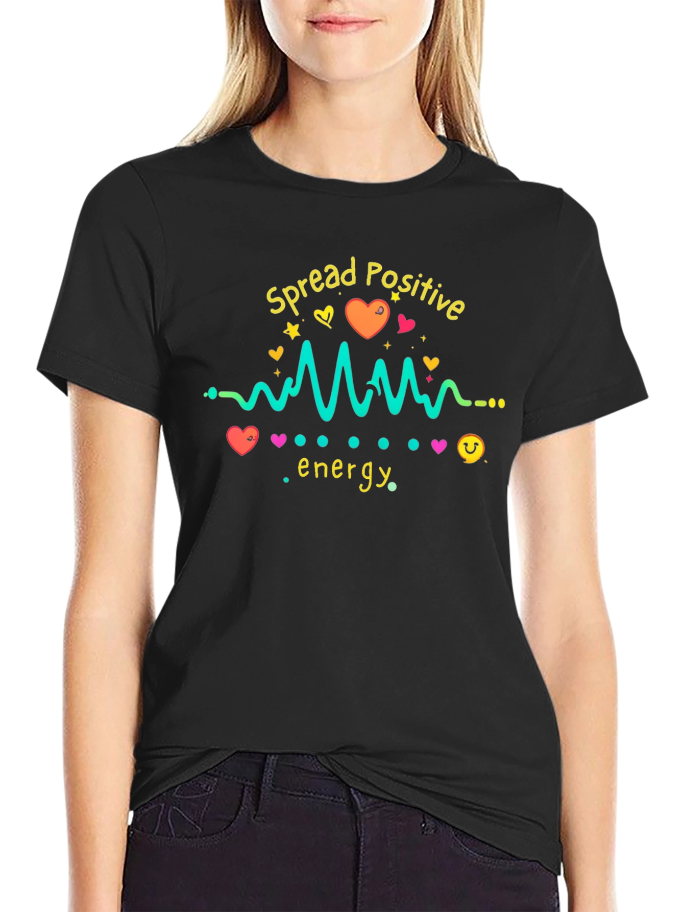 Spread Positive Energy Graphic Tee
