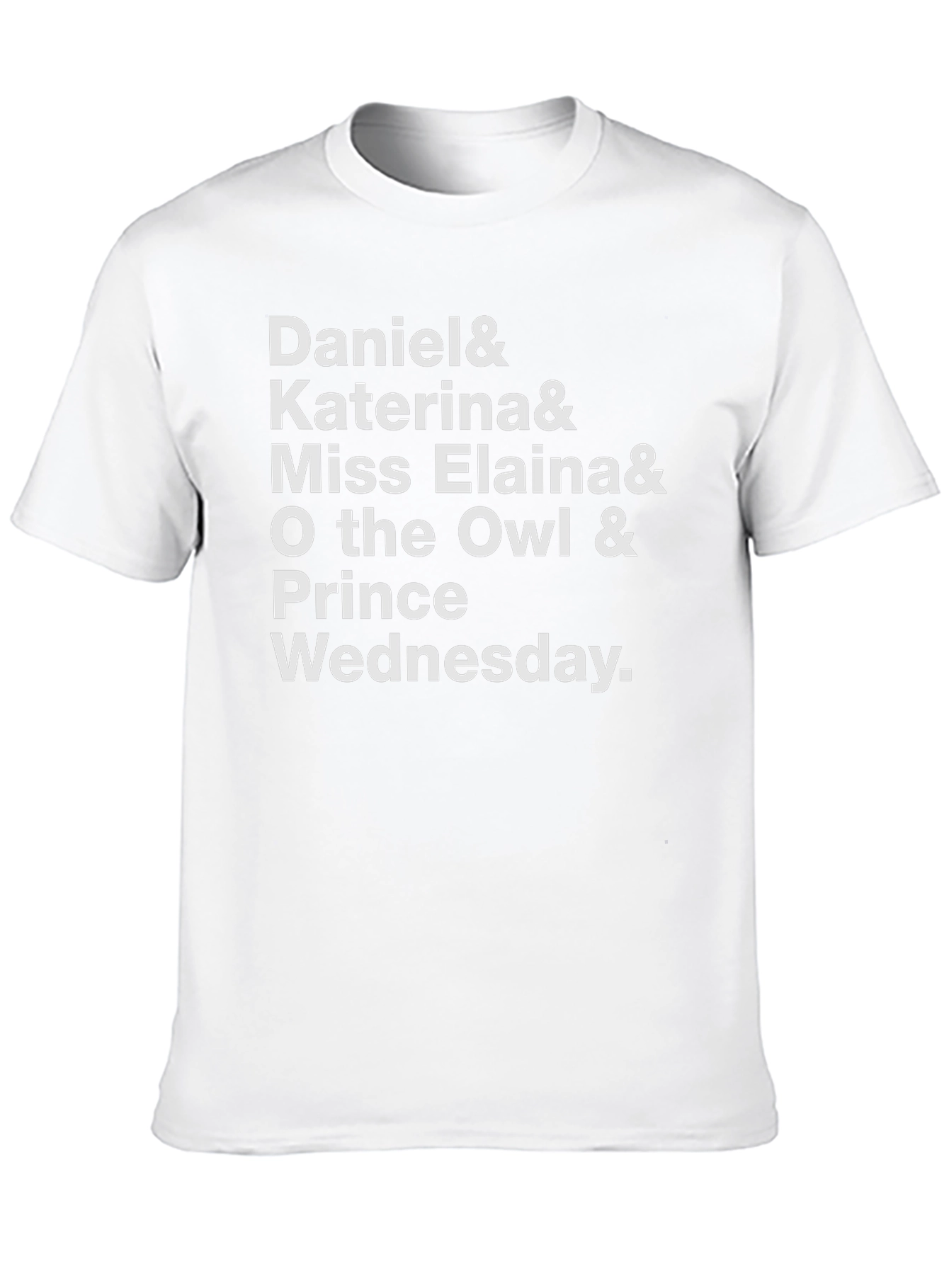 Daniel & Friends Black Graphic T-Shirt