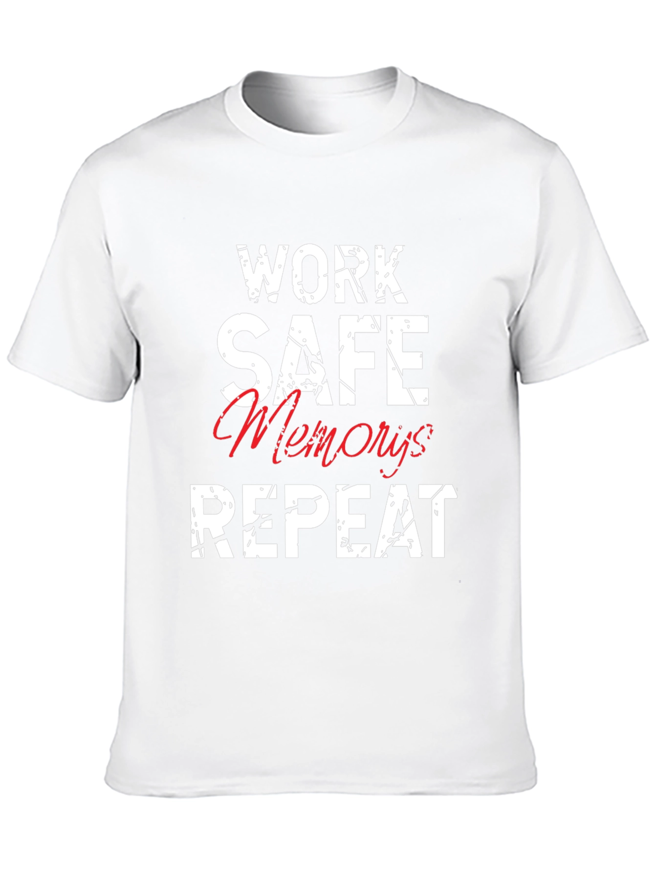 Work Safe Memories Repeat Graphic Tee