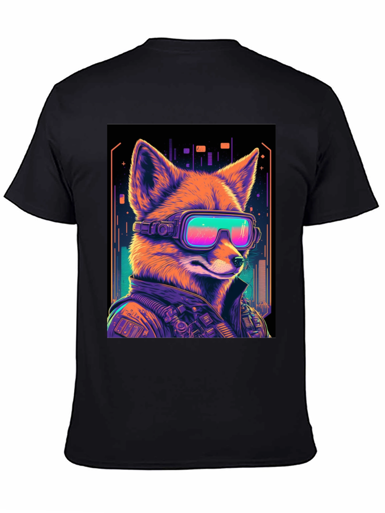 Cyberpunk Fox T-Shirt