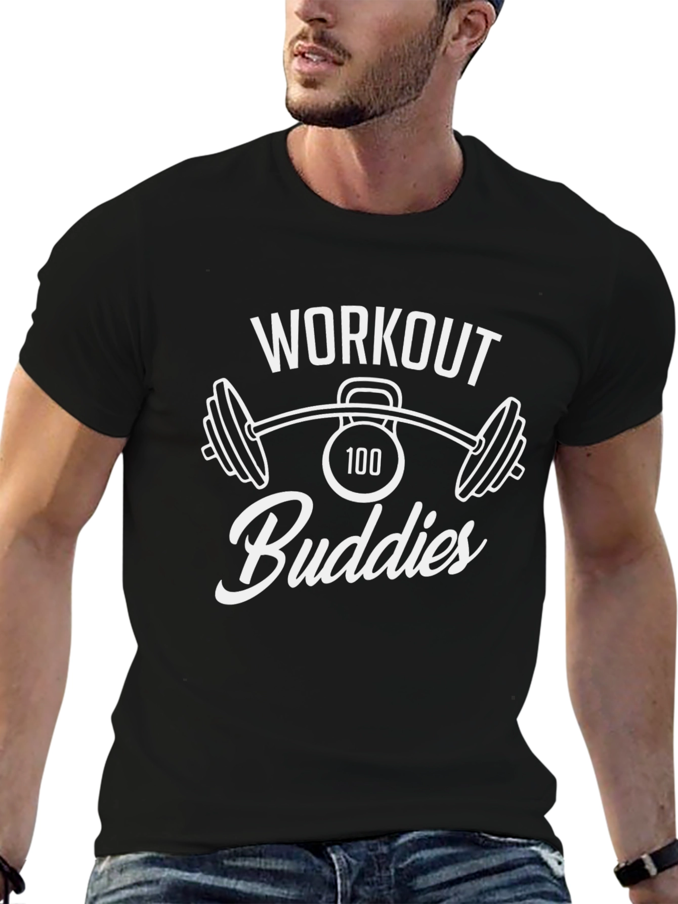 Workout Buddies Graphic T-Shirt