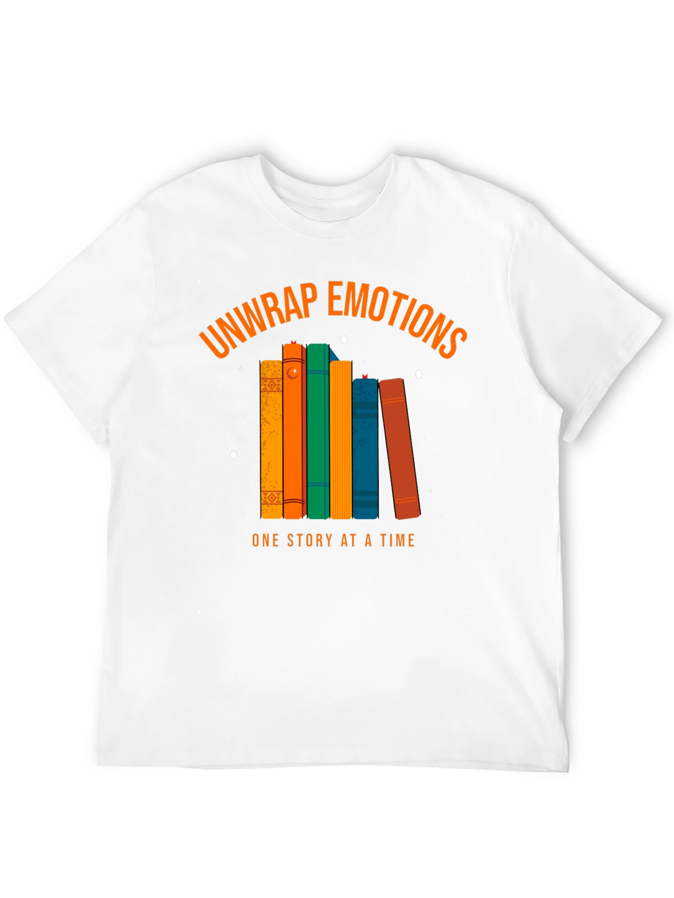 Unwrap Emotions Book Lover T-Shirt