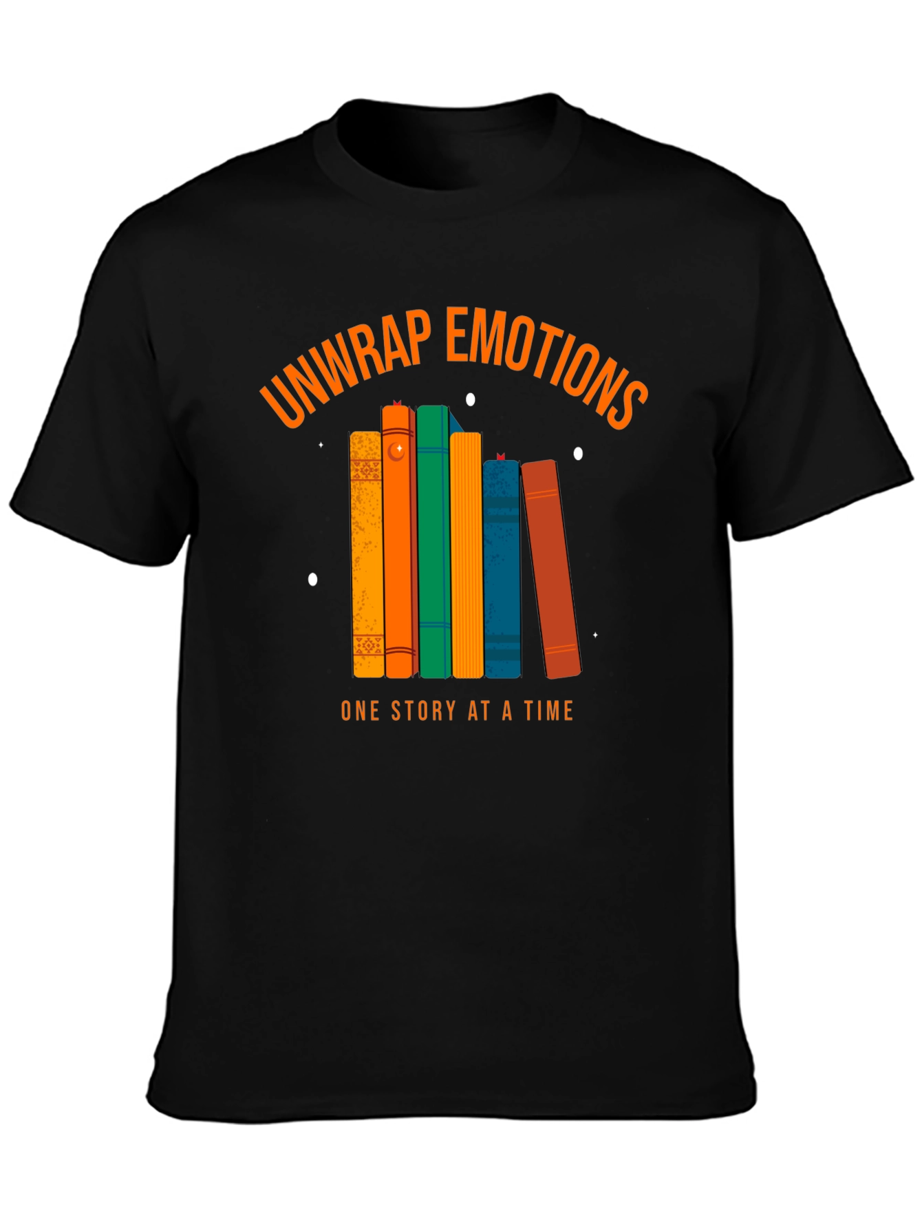 Unwrap Emotions Book Lover T-Shirt