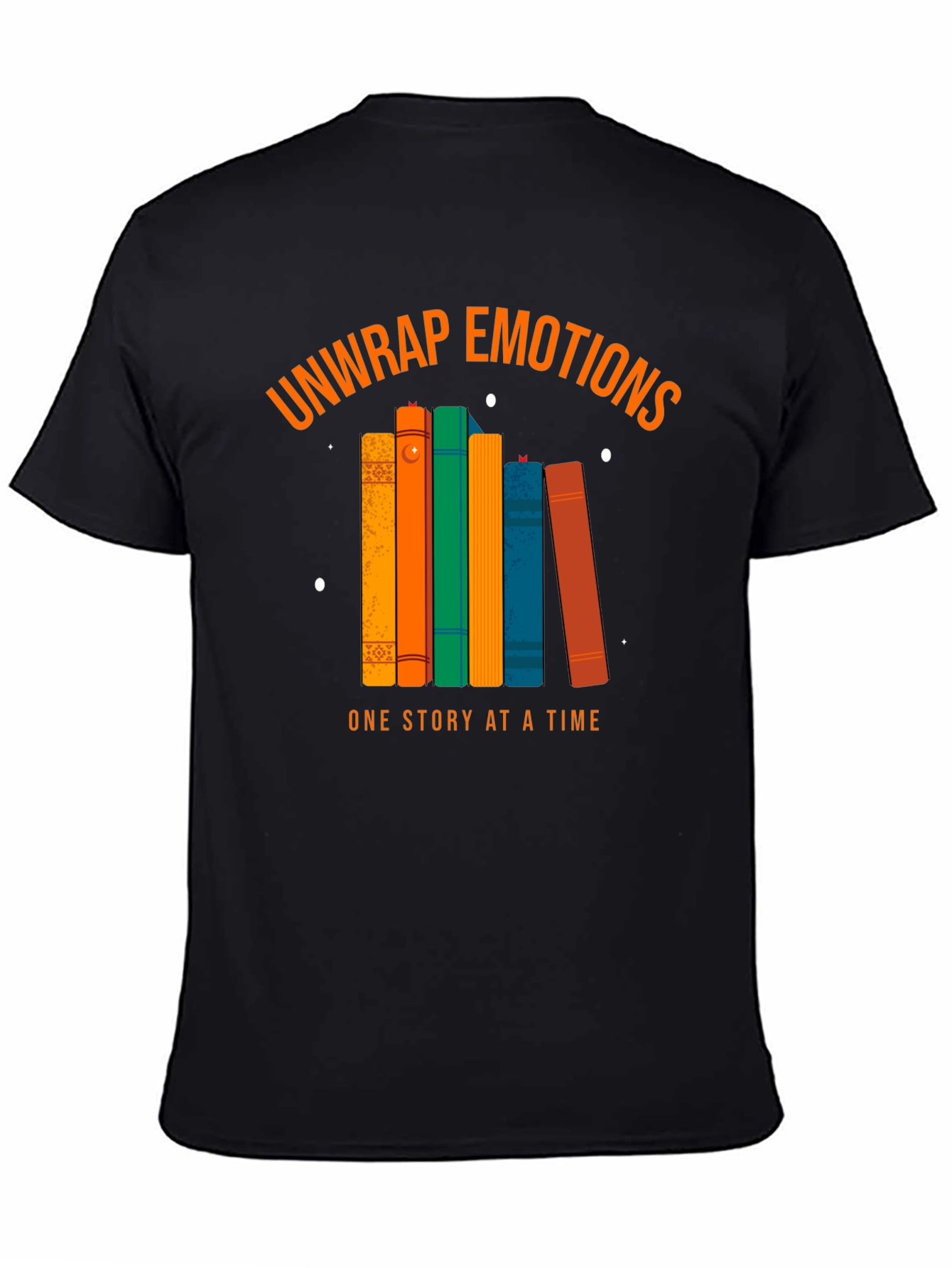 Unwrap Emotions Book Lover T-Shirt