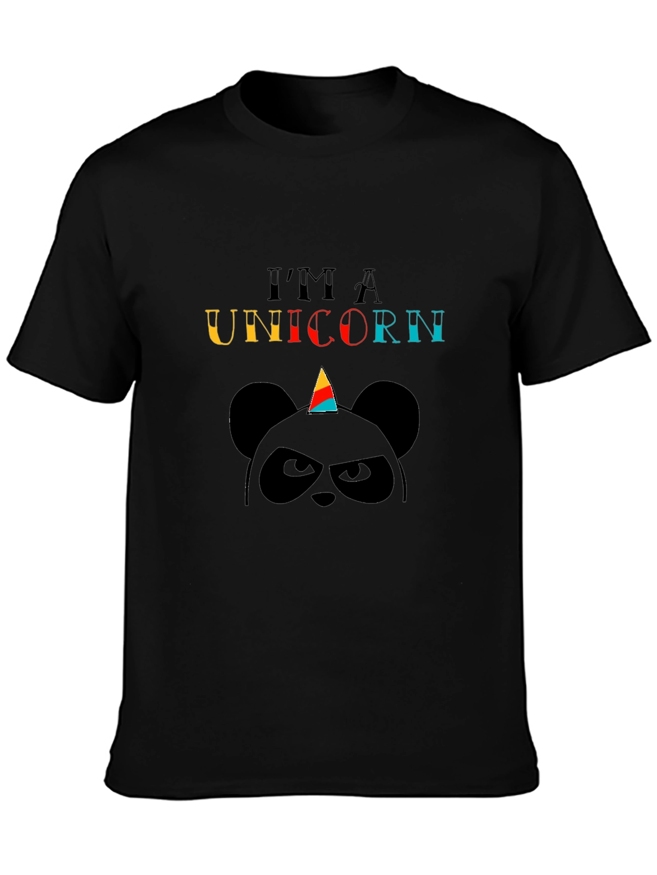 Im a Unicorn Panda Graphic Tee