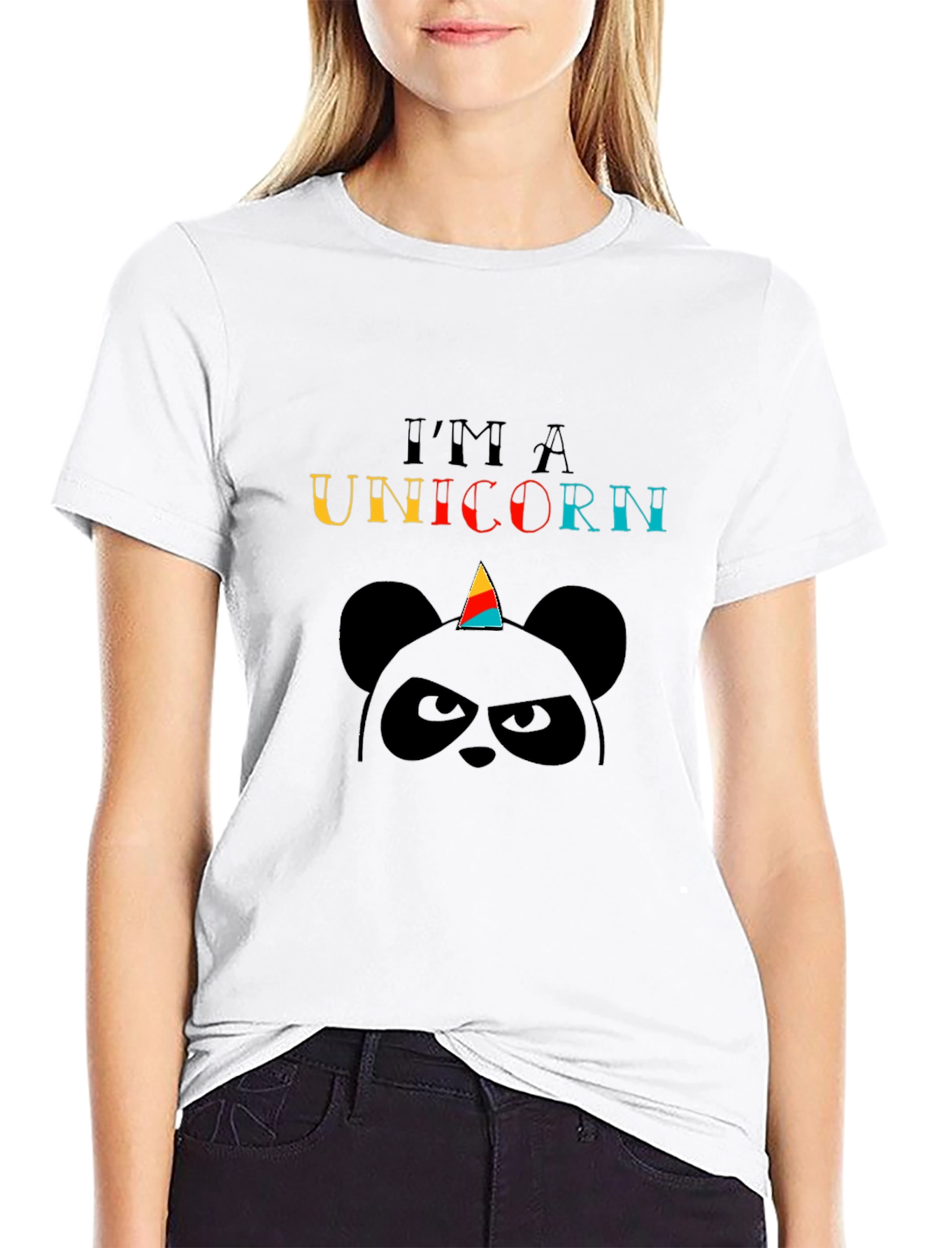 Im a Unicorn Panda Graphic Tee