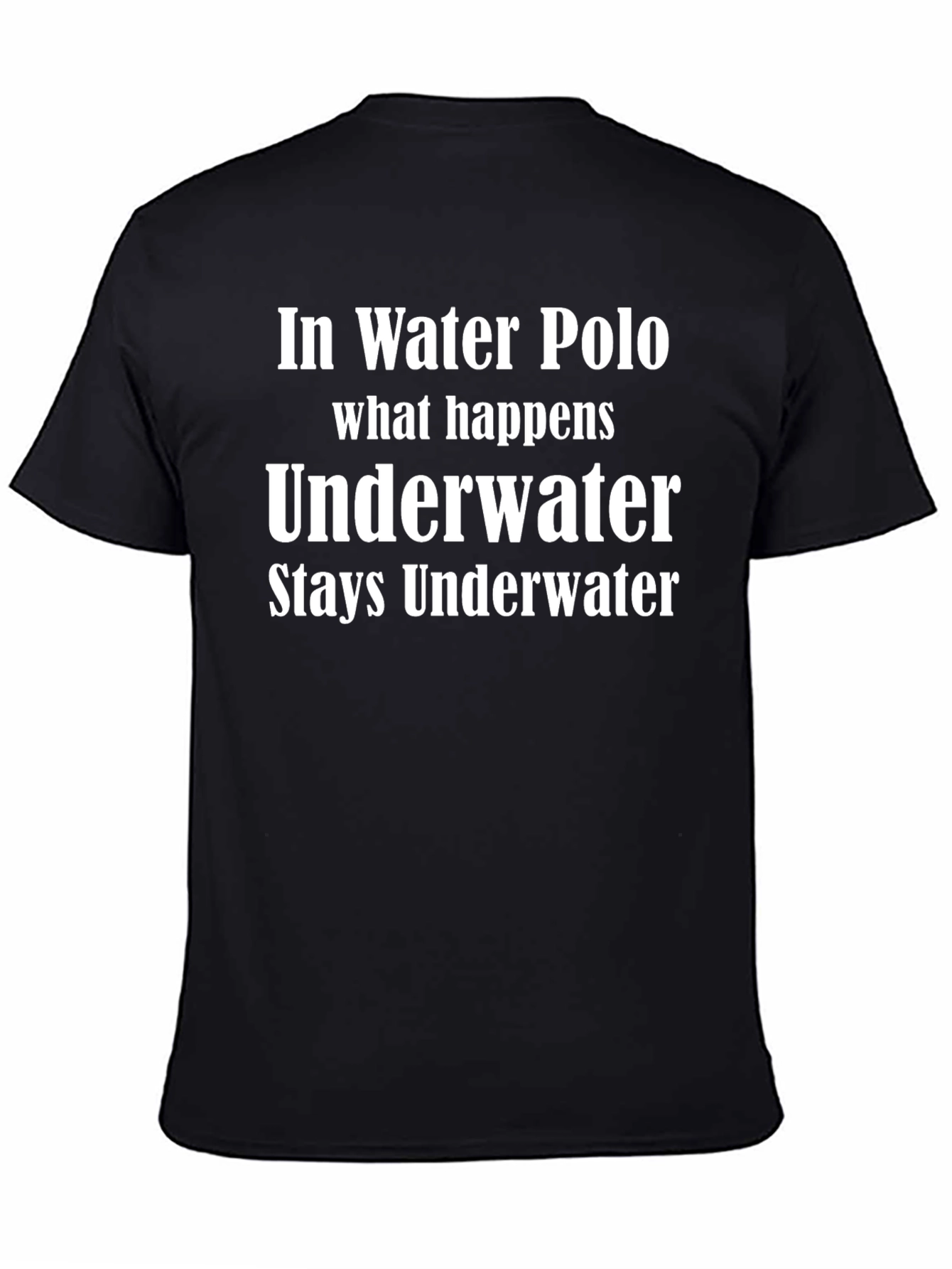 Water Polo Underwater Graphic Tee