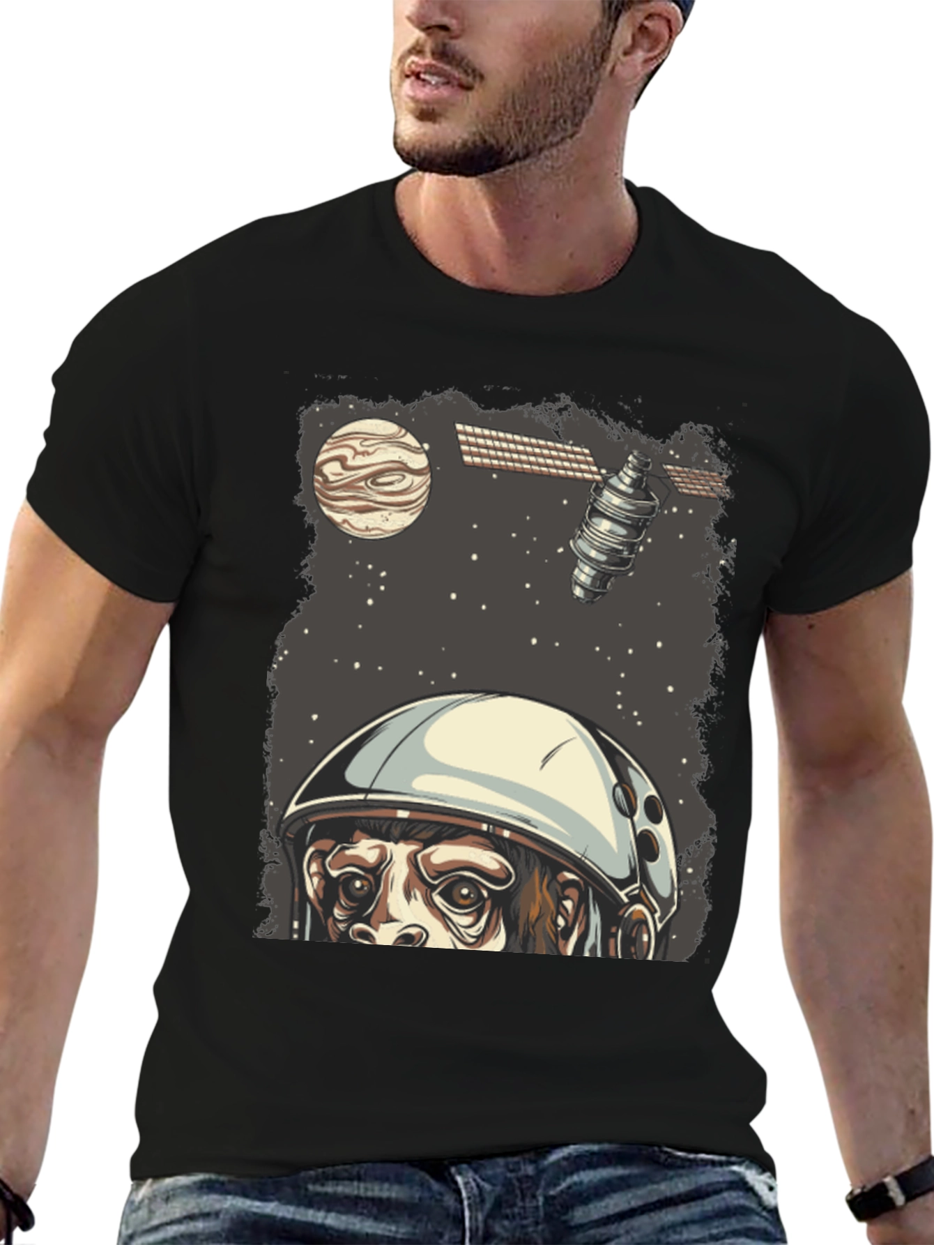 Astro Monkey T-Shirt - Space Adventure