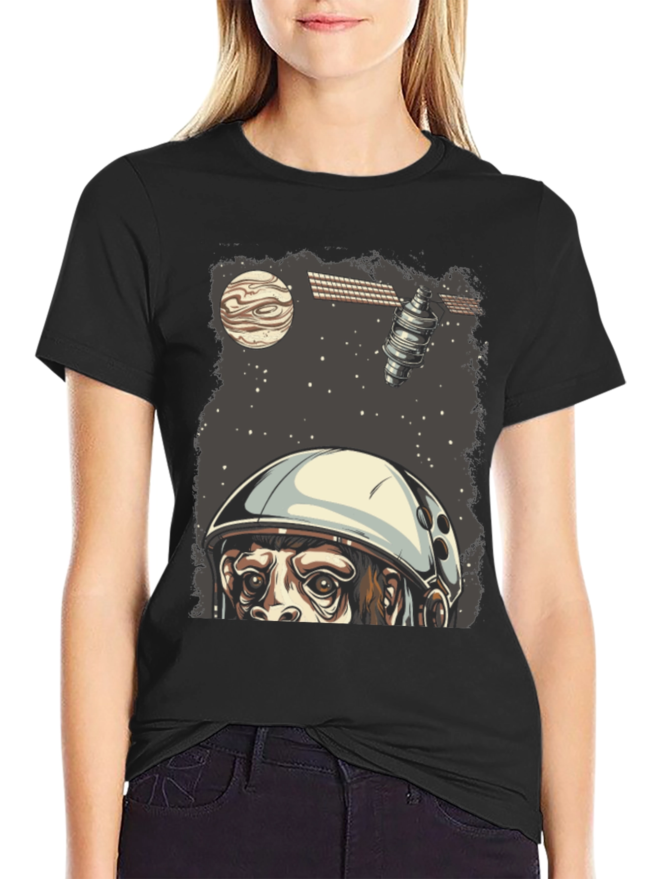 Astro Monkey T-Shirt - Space Adventure