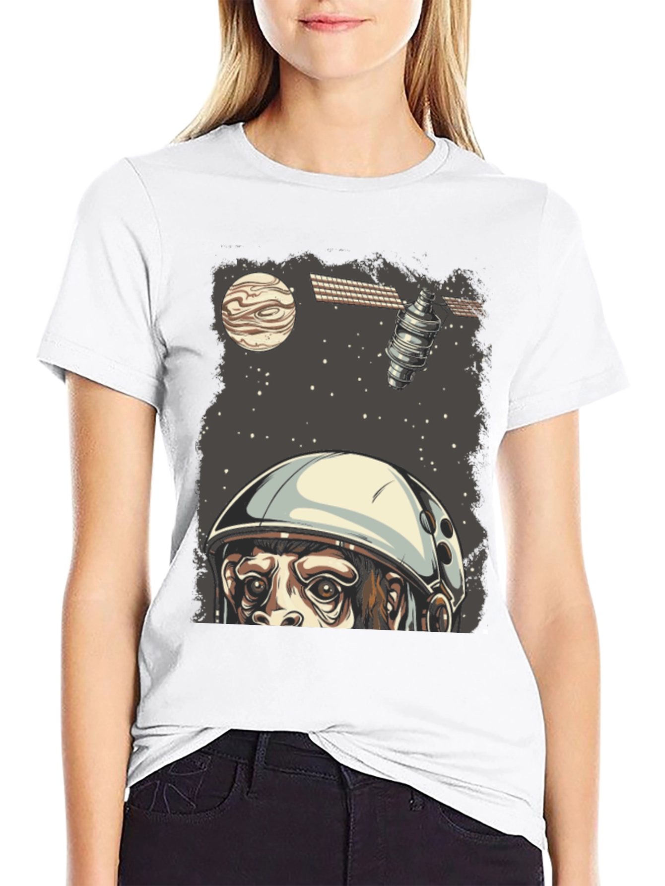 Astro Monkey T-Shirt - Space Adventure
