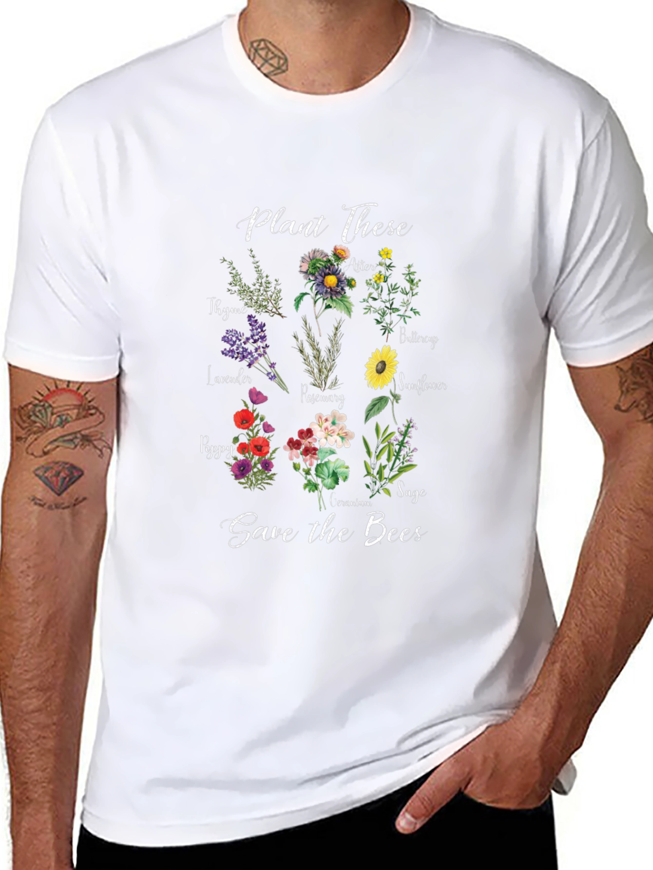Plant These Save The Bees T-Shirt
