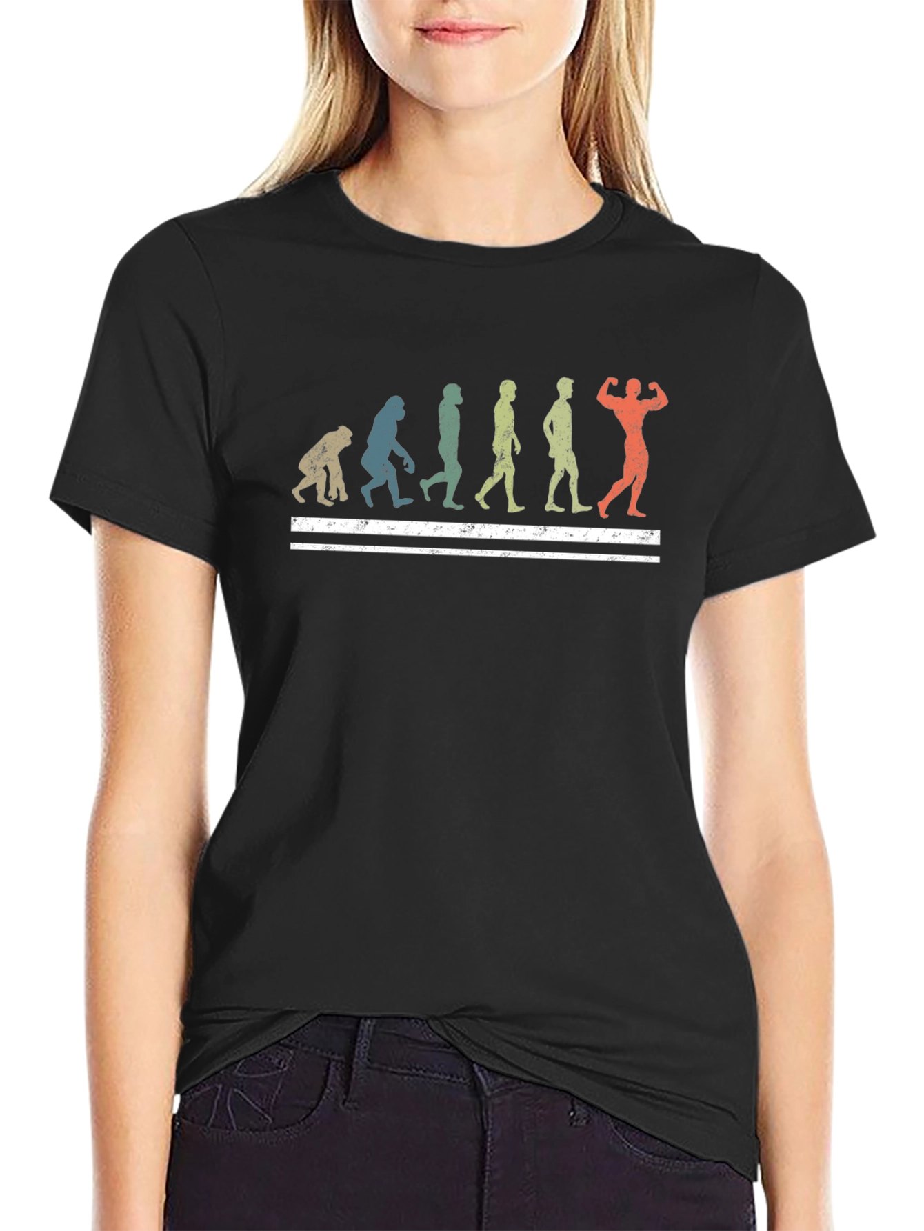Evolution of Fitness Graphic T-Shirt