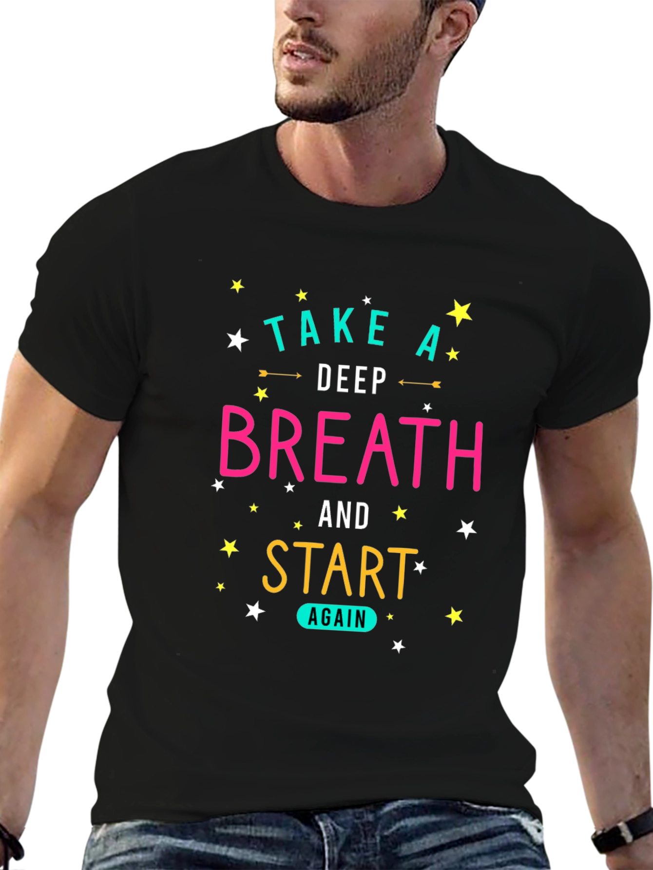 Take A Deep Breath Graphic Tee