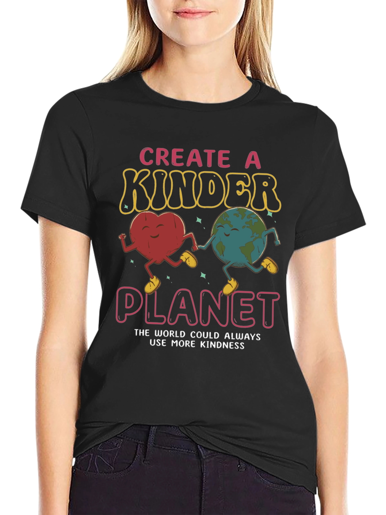 Kindness T-Shirt - Create a Kinder Planet