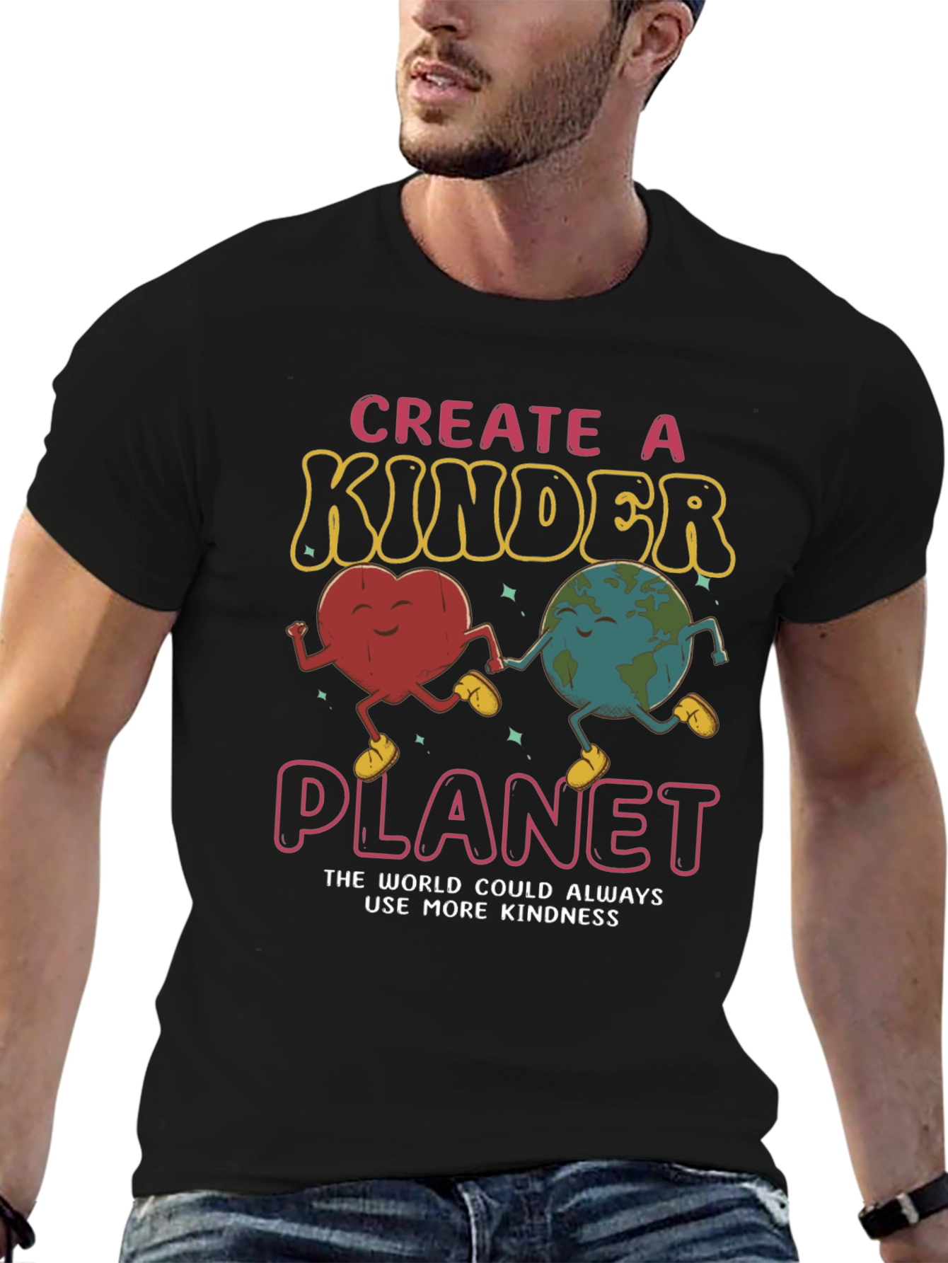Kindness T-Shirt - Create a Kinder Planet