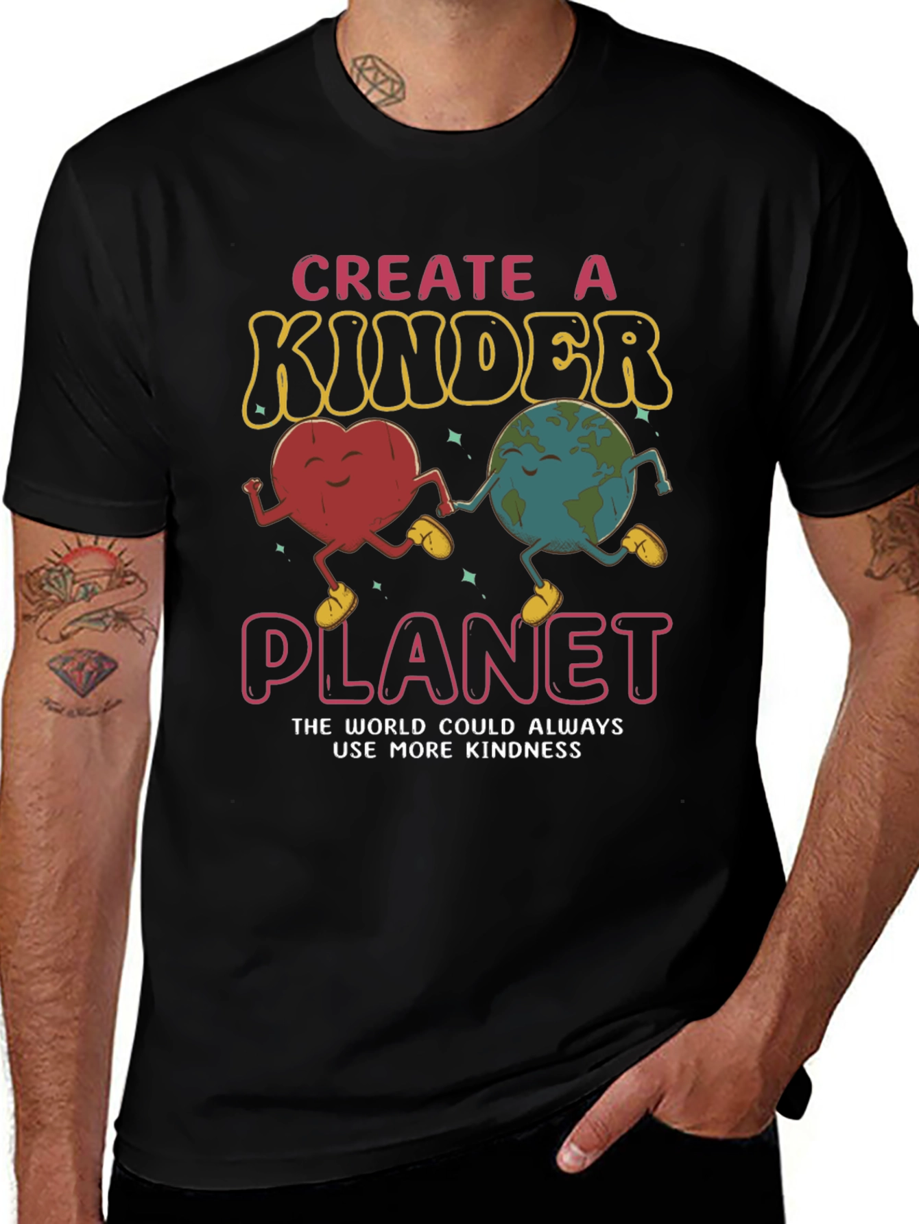 Kindness T-Shirt - Create a Kinder Planet