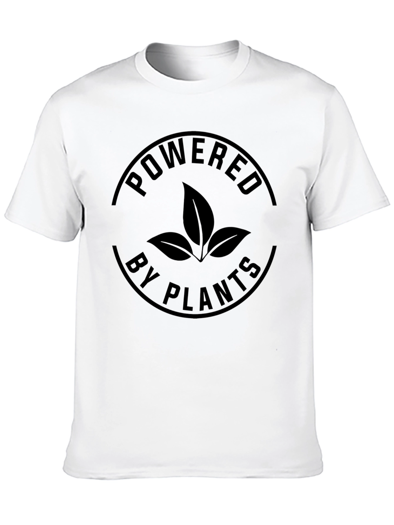 Powered By Plants T-Shirt - Vegan Lifestyle Tee