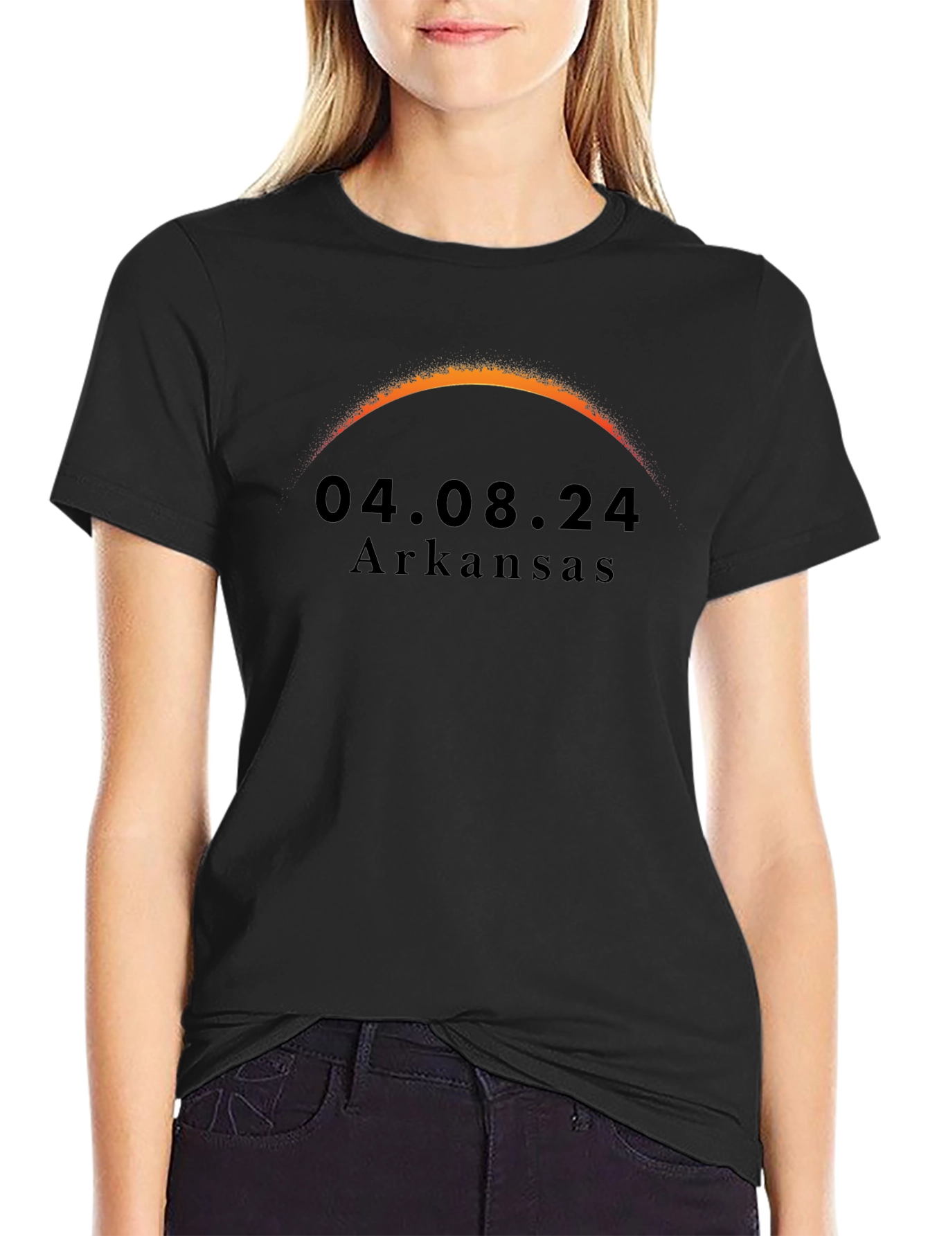 Arkansas 2024 Total Eclipse T-Shirt