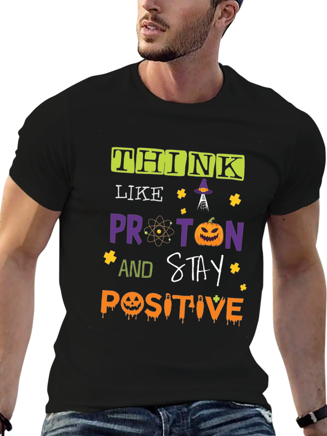 Think Like A Proton Halloween T-Shirt